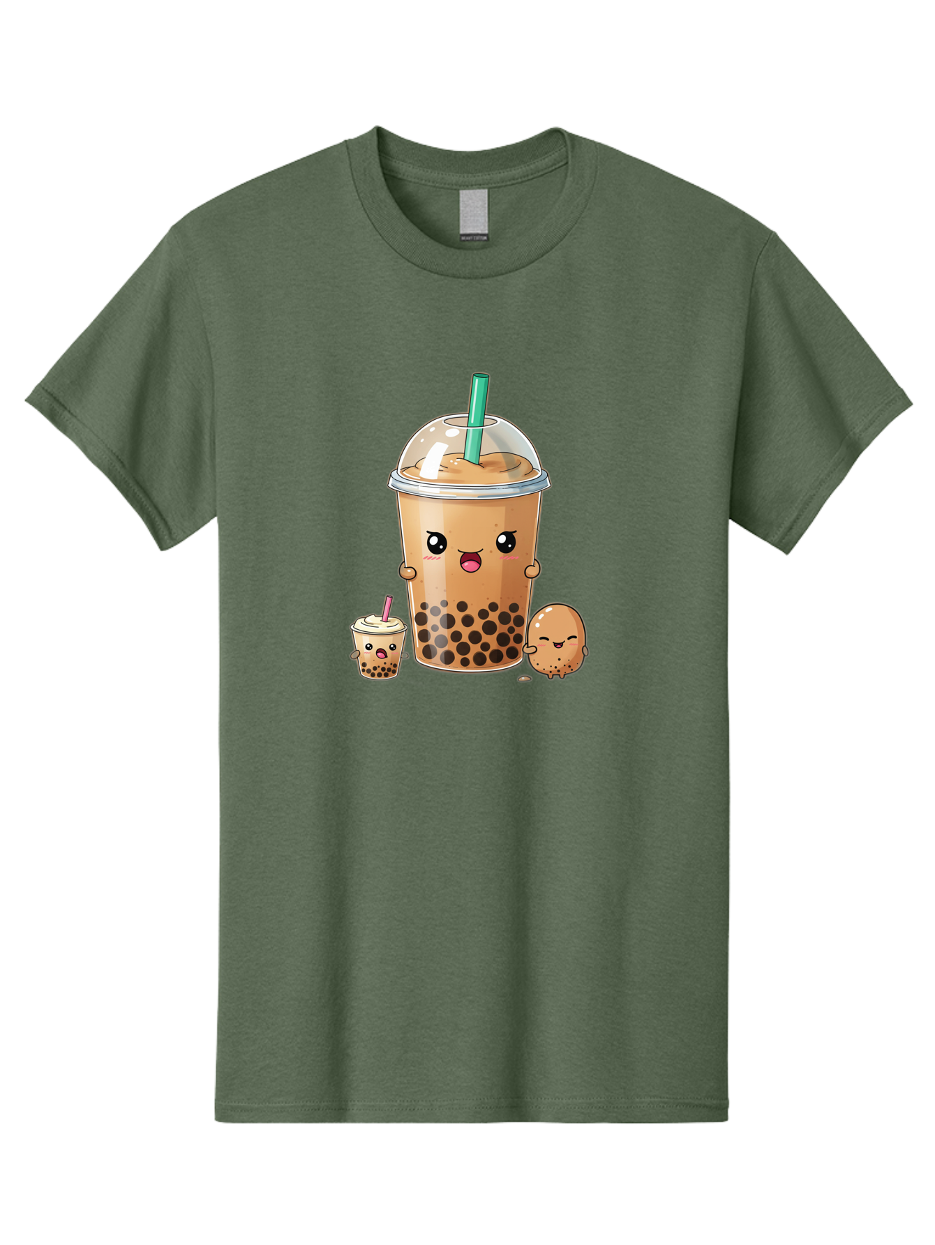 Boba-Tea-1 Men'S Graphic Tee, 100% Cotton, Comfortable Casual Summer Wear, Machine Washable, Vintage Camera, Old Camera, Antique Camera, Black Camera, Classic Photography, Photography Equipment, Nostalgic Device, Film Camera, Camera Art Bak085