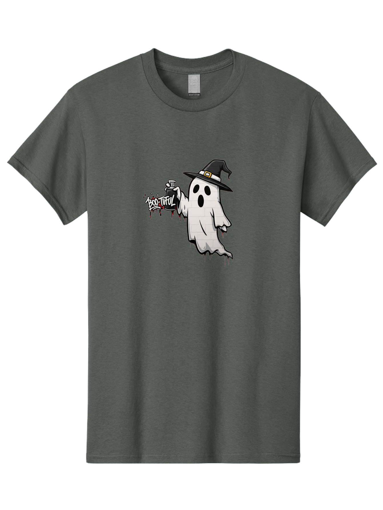 Boo-Tiful-2 Men'S Graphic Tee, 100% Cotton, Comfortable Casual Summer Wear, Machine Washable, Vintage Camera, Old Camera, Antique Camera, Black Camera, Classic Photography, Photography Equipment, Nostalgic Device, Film Camera, Camera Art Bak089