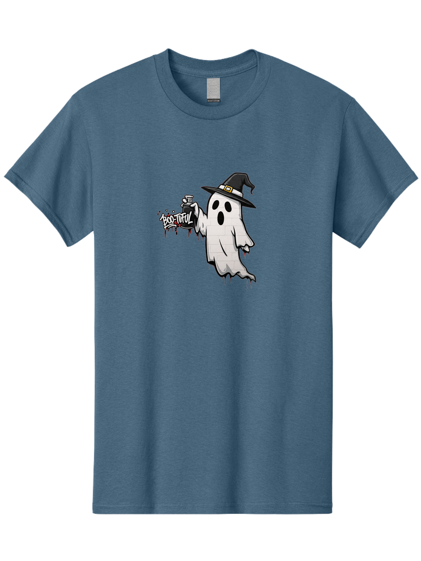 Boo-Tiful-2 Men'S Graphic Tee, 100% Cotton, Comfortable Casual Summer Wear, Machine Washable, Vintage Camera, Old Camera, Antique Camera, Black Camera, Classic Photography, Photography Equipment, Nostalgic Device, Film Camera, Camera Art Bak089