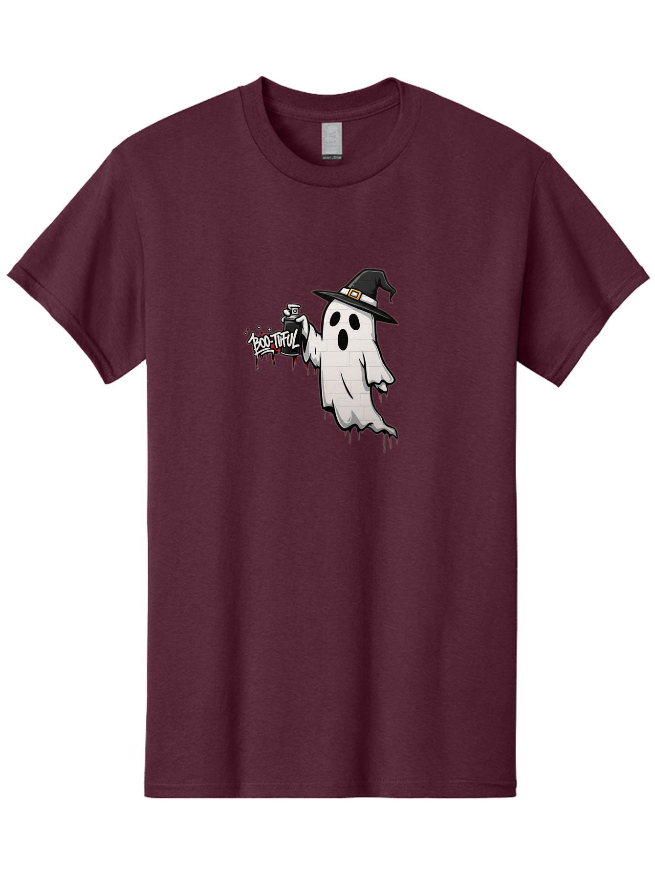 Boo-Tiful-2 Men'S Graphic Tee, 100% Cotton, Comfortable Casual Summer Wear, Machine Washable, Vintage Camera, Old Camera, Antique Camera, Black Camera, Classic Photography, Photography Equipment, Nostalgic Device, Film Camera, Camera Art Bak089