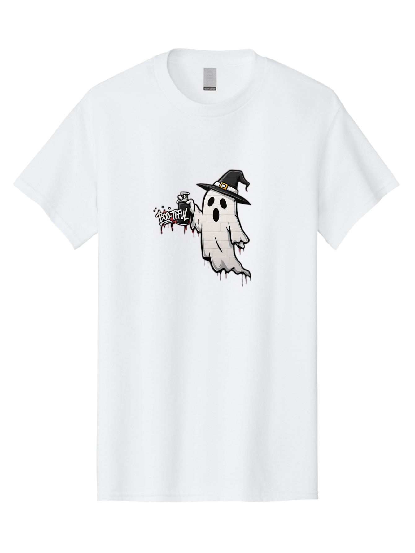 Boo-Tiful-2 Men'S Graphic Tee, 100% Cotton, Comfortable Casual Summer Wear, Machine Washable, Vintage Camera, Old Camera, Antique Camera, Black Camera, Classic Photography, Photography Equipment, Nostalgic Device, Film Camera, Camera Art Bak089