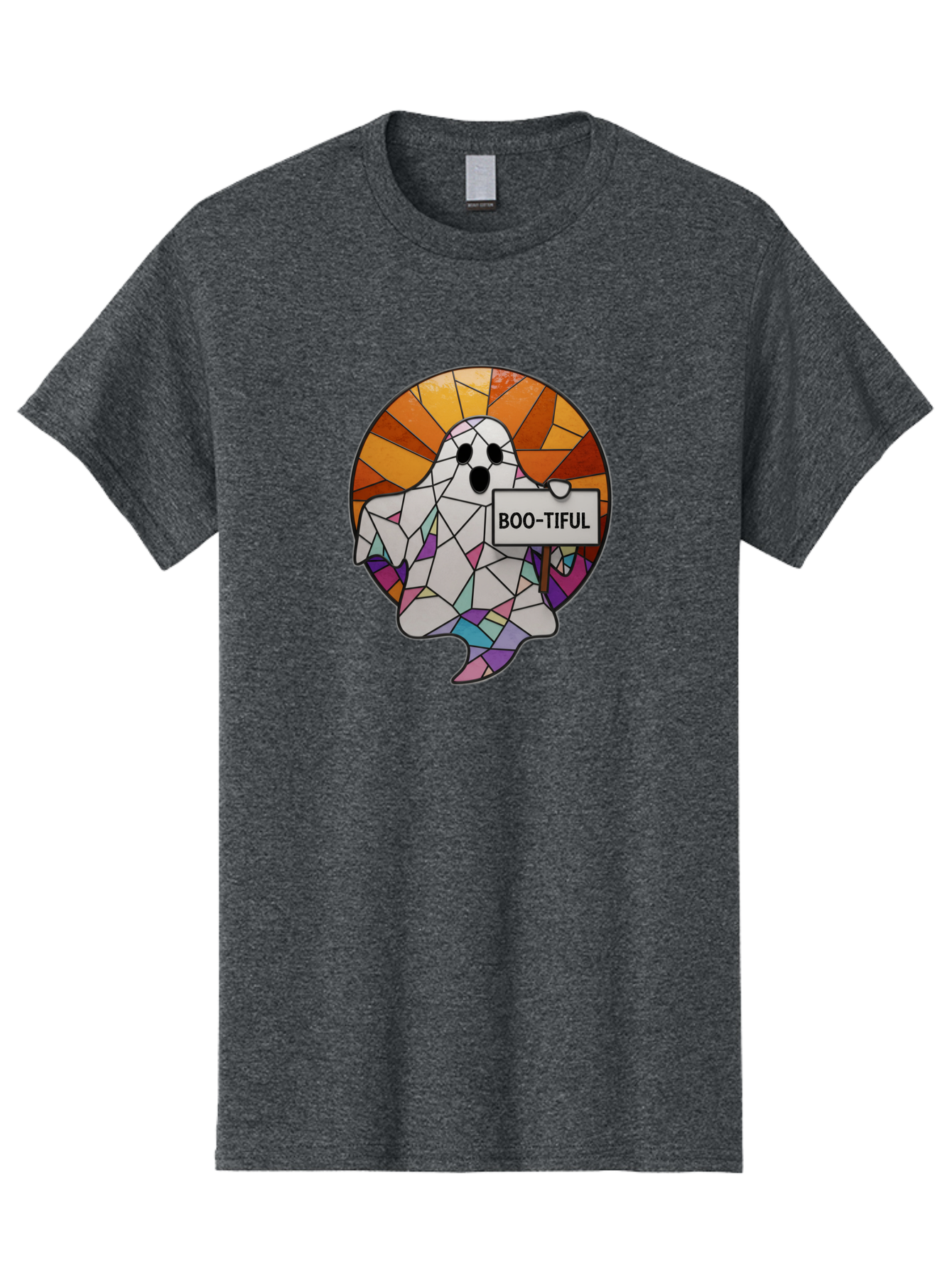 Boo-Tiful-Ghost-2 Men'S Graphic Tee, 100% Cotton, Comfortable Casual Summer Wear, Machine Washable, Vintage Camera, Old Camera, Antique Camera, Black Camera, Classic Photography, Photography Equipment, Nostalgic Device, Film Camera, Camera Art Bak094