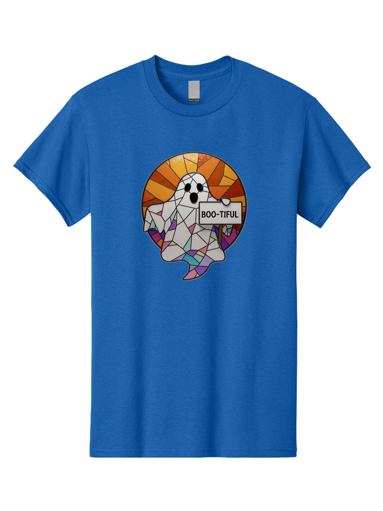 Boo-Tiful-Ghost-2 Men'S Graphic Tee, 100% Cotton, Comfortable Casual Summer Wear, Machine Washable, Vintage Camera, Old Camera, Antique Camera, Black Camera, Classic Photography, Photography Equipment, Nostalgic Device, Film Camera, Camera Art Bak094
