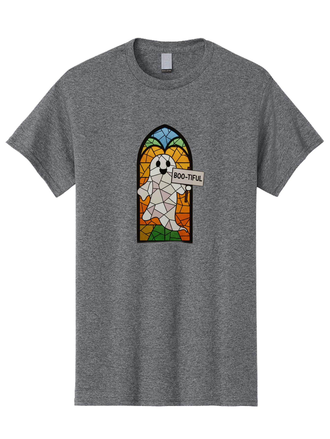 Boo-Tiful-Ghost-6 Men'S Graphic Tee, 100% Cotton, Comfortable Casual Summer Wear, Machine Washable, Vintage Camera, Old Camera, Antique Camera, Black Camera, Classic Photography, Photography Equipment, Nostalgic Device, Film Camera, Camera Art Bak098