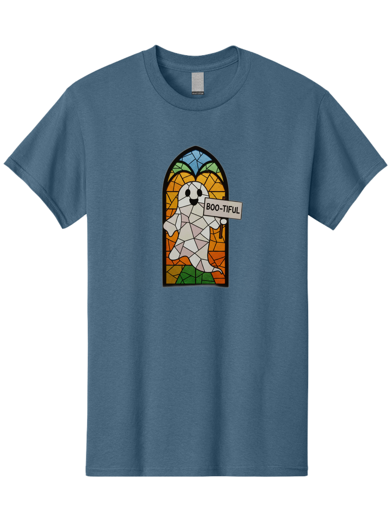 Boo-Tiful-Ghost-6 Men'S Graphic Tee, 100% Cotton, Comfortable Casual Summer Wear, Machine Washable, Vintage Camera, Old Camera, Antique Camera, Black Camera, Classic Photography, Photography Equipment, Nostalgic Device, Film Camera, Camera Art Bak098