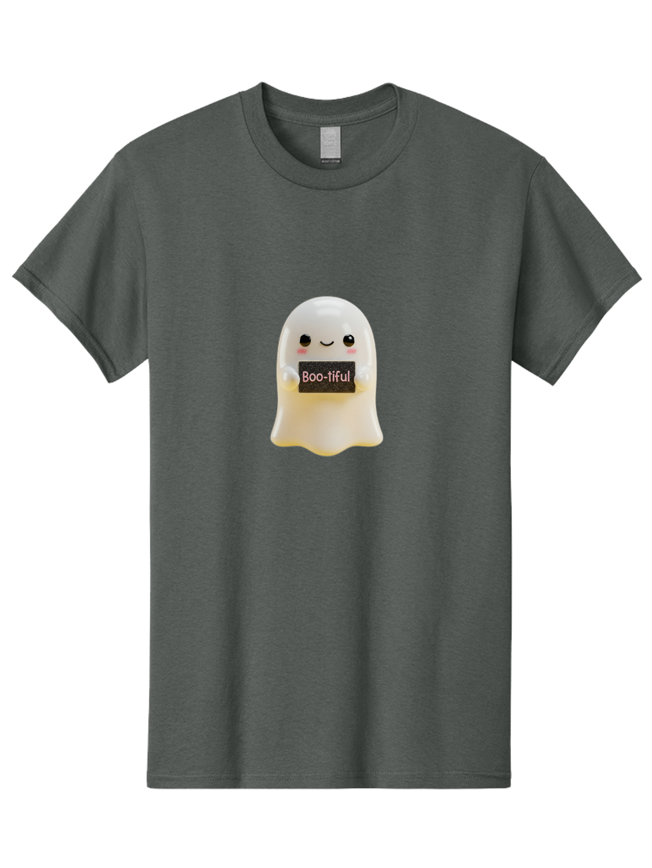 Boo-Tiful-Ghost Men'S Graphic Tee, 100% Cotton, Comfortable Casual Summer Wear, Machine Washable, Vintage Camera, Old Camera, Antique Camera, Black Camera, Classic Photography, Photography Equipment, Nostalgic Device, Film Camera, Camera Art Bak099