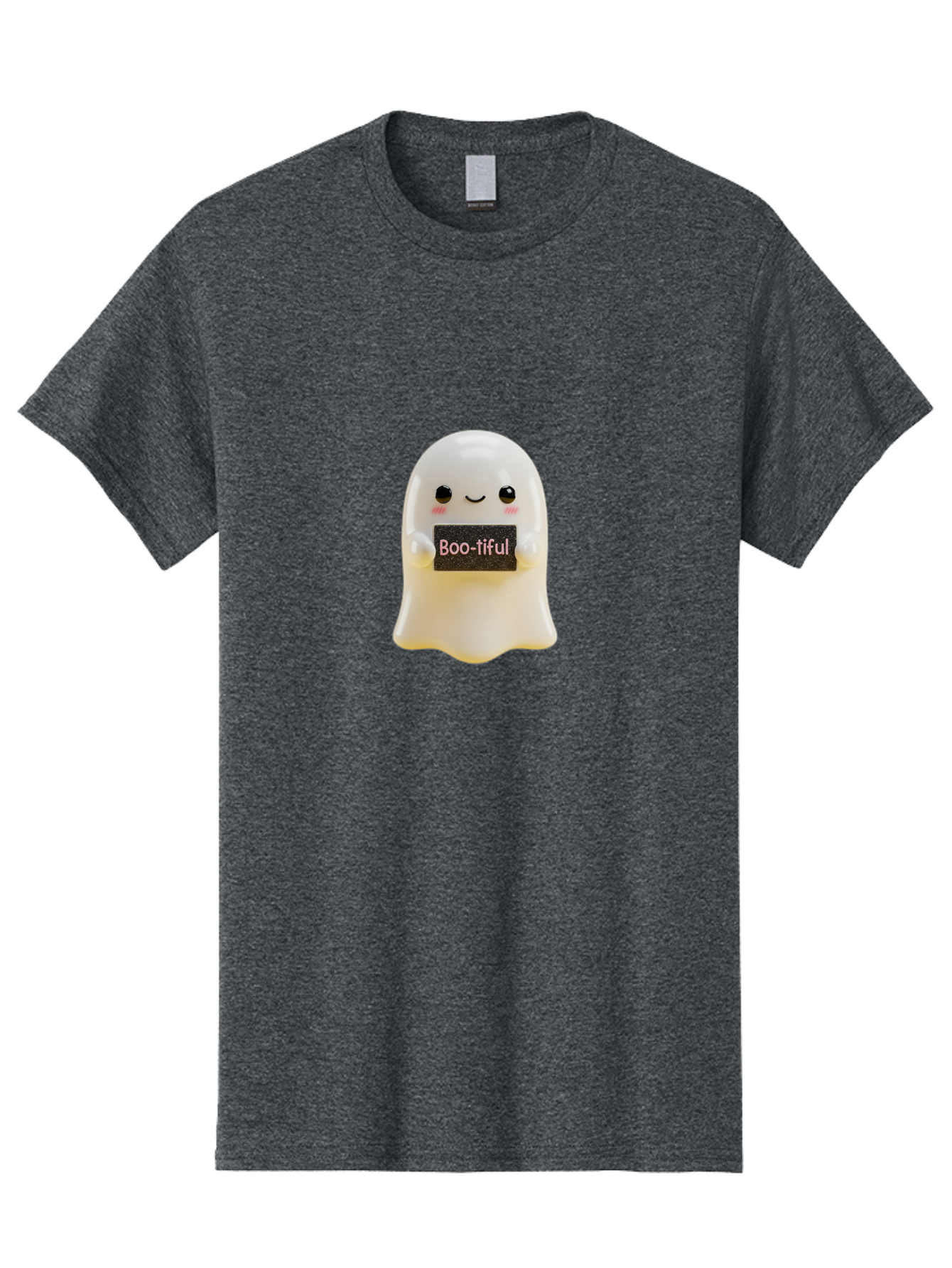 Boo-Tiful-Ghost Men'S Graphic Tee, 100% Cotton, Comfortable Casual Summer Wear, Machine Washable, Vintage Camera, Old Camera, Antique Camera, Black Camera, Classic Photography, Photography Equipment, Nostalgic Device, Film Camera, Camera Art Bak099