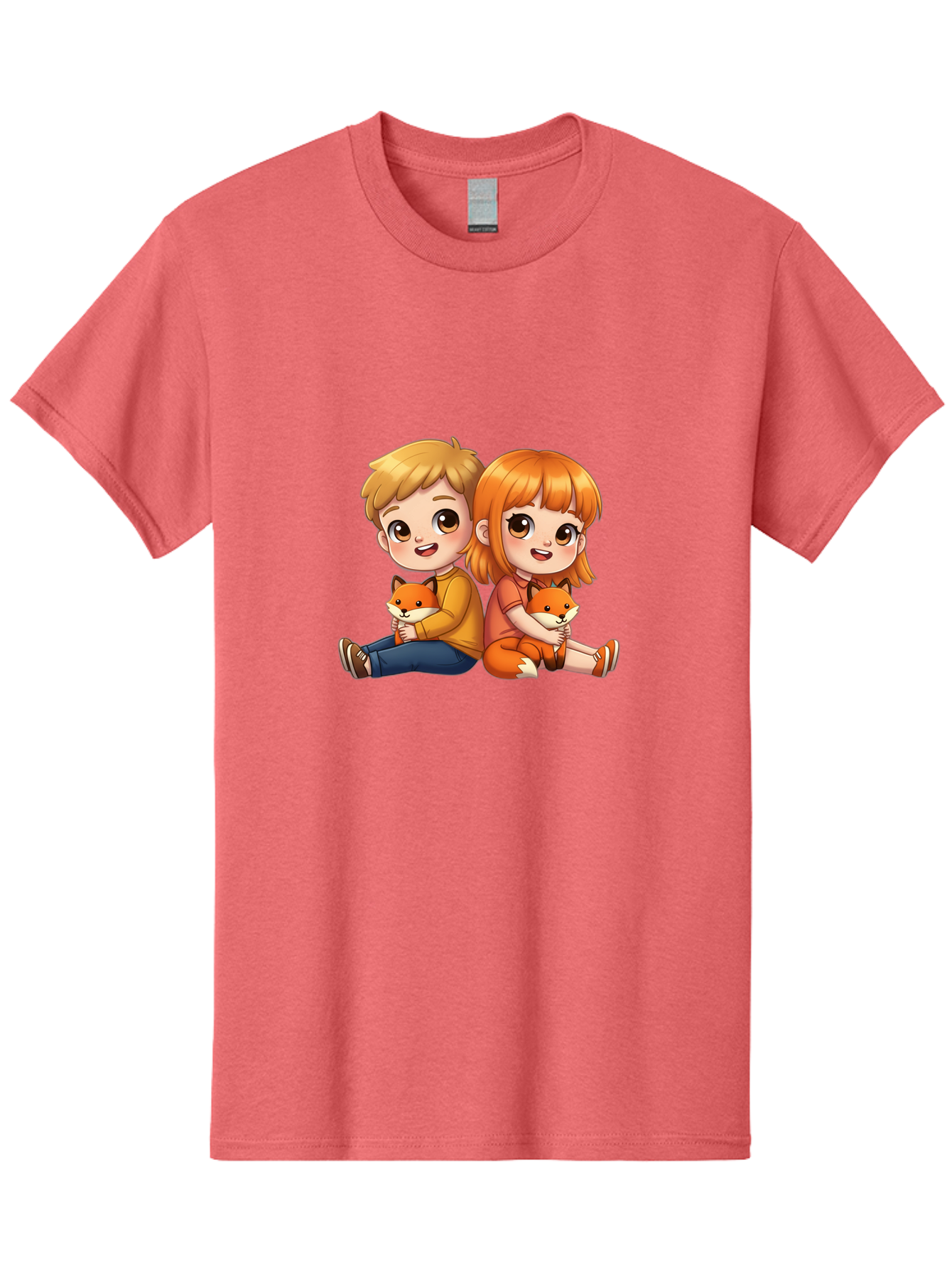 Boy-And-Girl-With-Foxes Men'S Graphic Tee, 100% Cotton, Comfortable Casual Summer Wear, Machine Washable, Vintage Camera, Old Camera, Antique Camera, Black Camera, Classic Photography, Photography Equipment, Nostalgic Device, Film Camera, Bak104