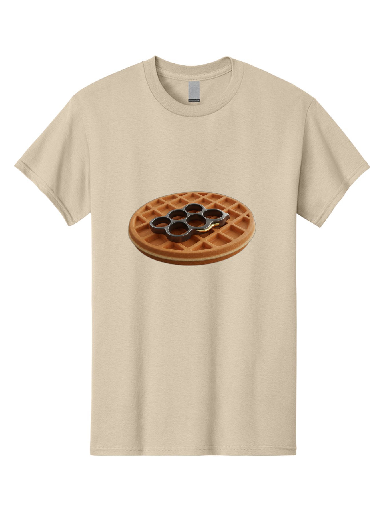 Brass-Knuckle-Waffle Men'S Graphic Tee, 100% Cotton, Comfortable Casual Summer Wear, Machine Washable, Vintage Camera, Old Camera, Antique Camera, Black Camera, Classic Photography, Photography Equipment, Nostalgic Device, Film Camera, Bak111