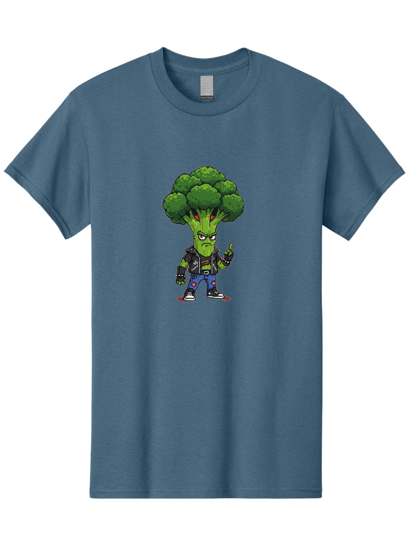 Broccoli-Character-1 Men'S Graphic Tee, 100% Cotton, Comfortable Casual Summer Wear, Machine Washable, Vintage Camera, Old Camera, Antique Camera, Black Camera, Classic Photography, Photography Equipment, Nostalgic Device, Film Camera, Bak113