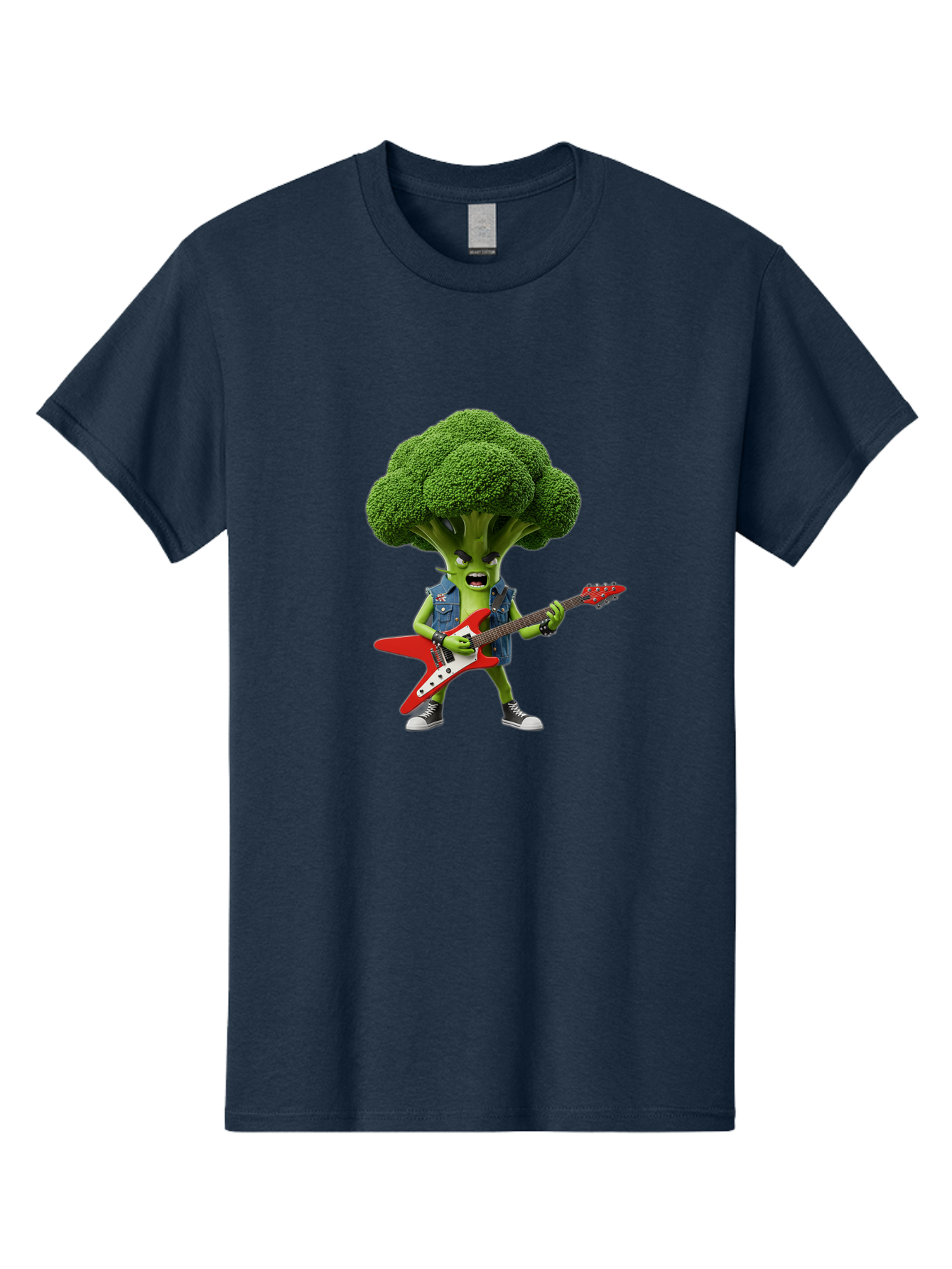 Broccoli-Rockstar Men'S Graphic Tee, 100% Cotton, Comfortable Casual Summer Wear, Machine Washable, Vintage Camera, Old Camera, Antique Camera, Black Camera, Classic Photography, Photography Equipment, Nostalgic Device, Film Camera, Camera Art Bak116
