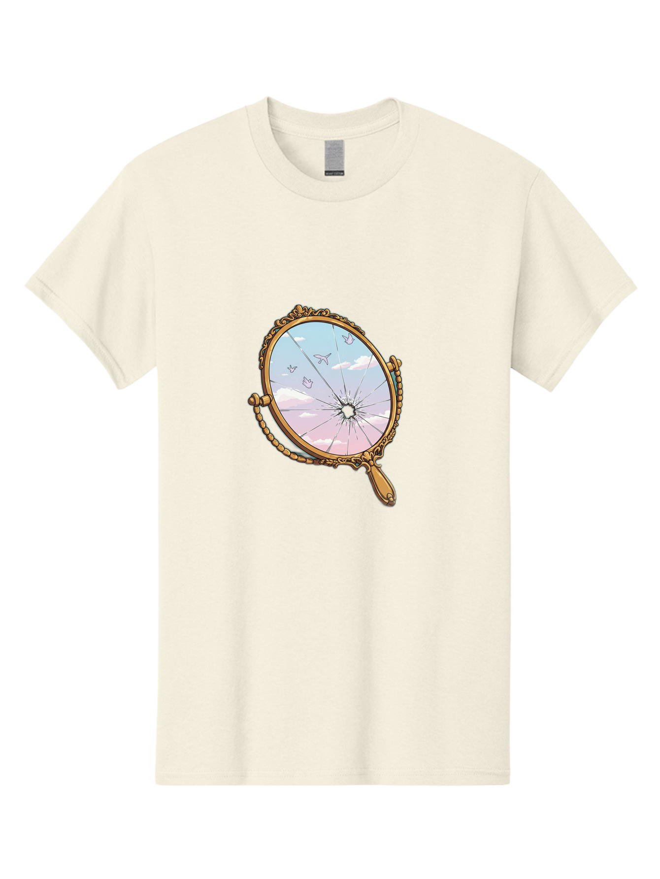 Broken-Mirror Men'S Graphic Tee, 100% Cotton, Comfortable Casual Summer Wear, Machine Washable, Vintage Camera, Old Camera, Antique Camera, Black Camera, Classic Photography, Photography Equipment, Nostalgic Device, Film Camera, Camera Art Bak137