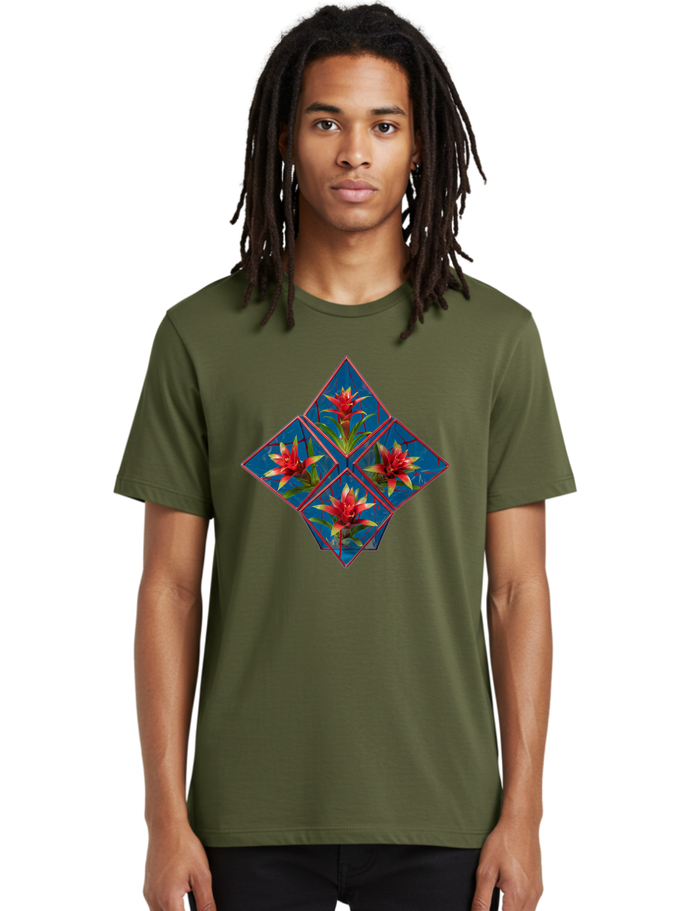 Bromeliad-Flower Men'S Graphic Tee, 100% Cotton, Comfortable Casual Summer Wear, Machine Washable, Vintage Camera, Old Camera, Antique Camera, Black Camera, Classic Photography, Photography Equipment, Nostalgic Device, Film Camera, Camera Art Bak140