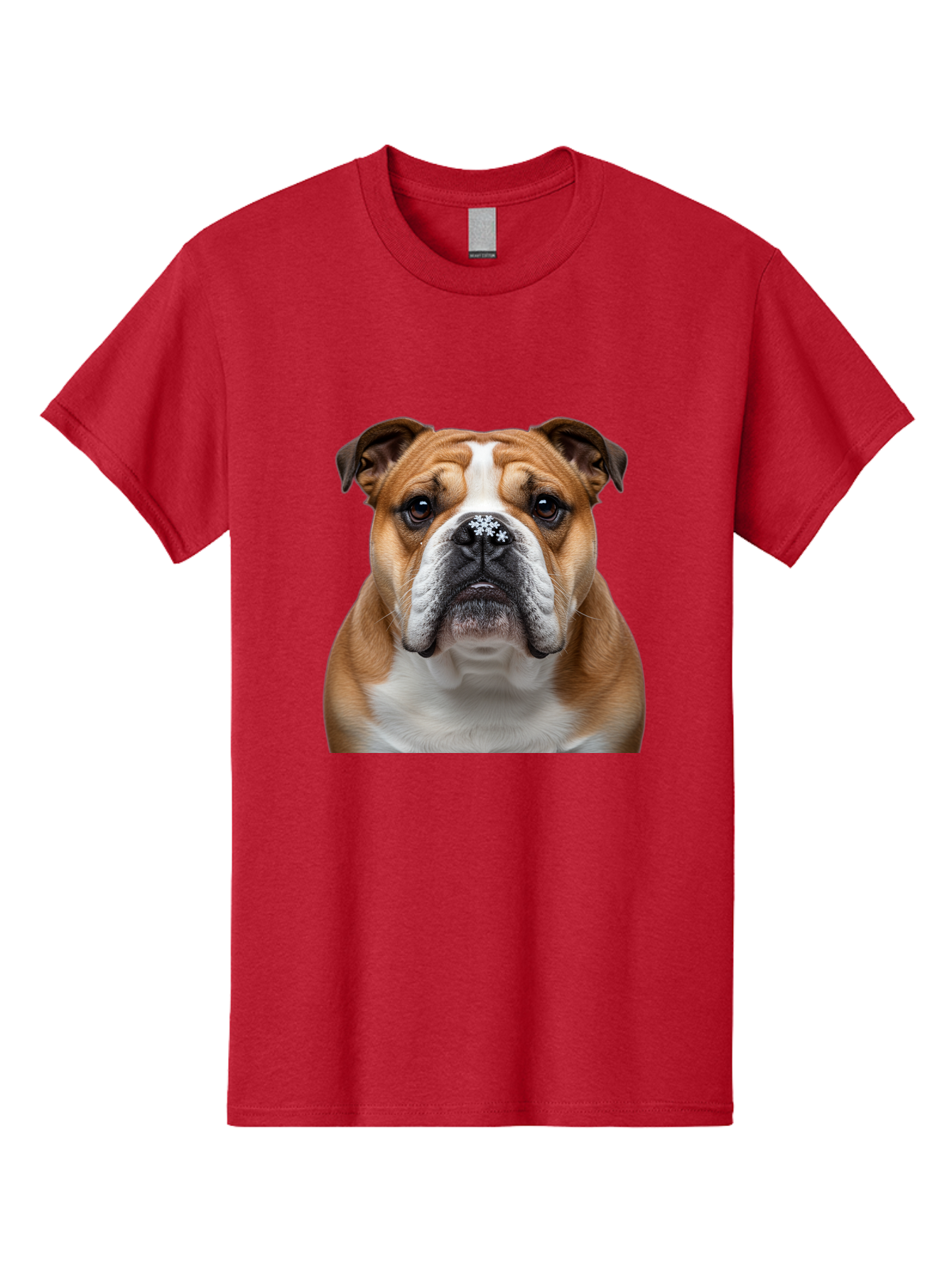 Bulldog-Portrait Men'S Graphic Tee, 100% Cotton, Comfortable Casual Summer Wear, Machine Washable, Vintage Camera, Old Camera, Antique Camera, Black Camera, Classic Photography, Photography Equipment, Nostalgic Device, Film Camera, Camera Art Bak145