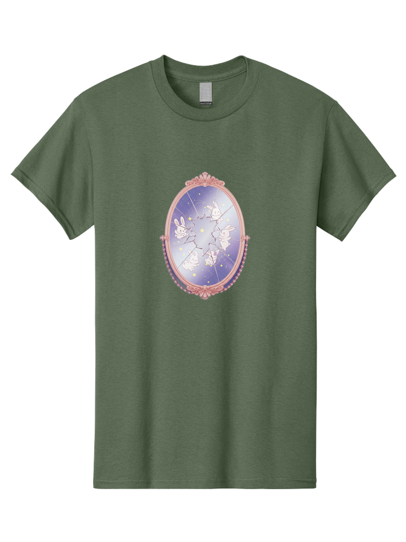 Bunnies-In-Broken-Mirror Men'S Graphic Tee, 100% Cotton, Comfortable Casual Summer Wear, Machine Washable, Vintage Camera, Old Camera, Antique Camera, Black Camera, Classic Photography, Photography Equipment, Nostalgic Device, Film Camera, Bak147