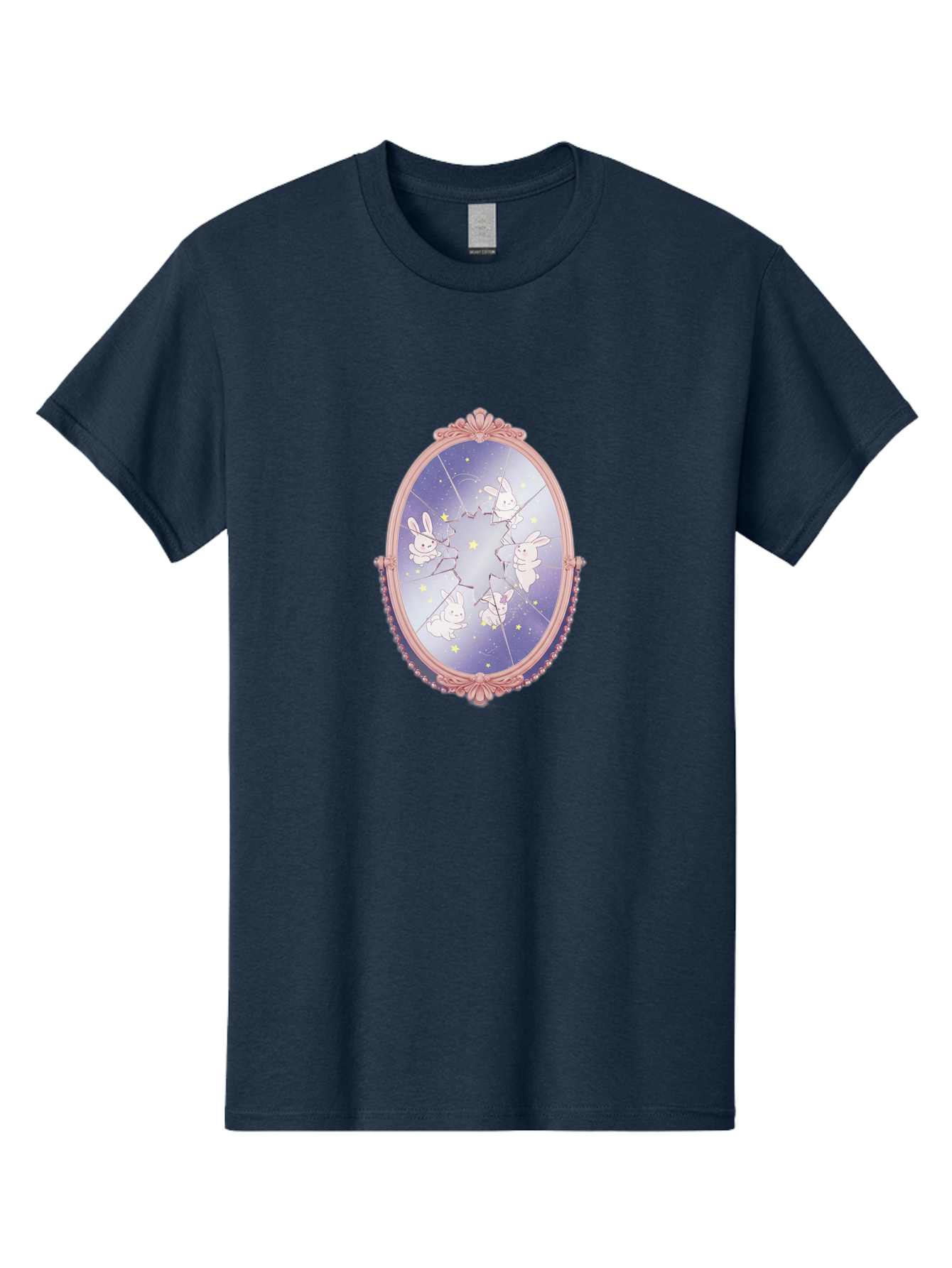 Bunnies-In-Broken-Mirror Men'S Graphic Tee, 100% Cotton, Comfortable Casual Summer Wear, Machine Washable, Vintage Camera, Old Camera, Antique Camera, Black Camera, Classic Photography, Photography Equipment, Nostalgic Device, Film Camera, Bak147