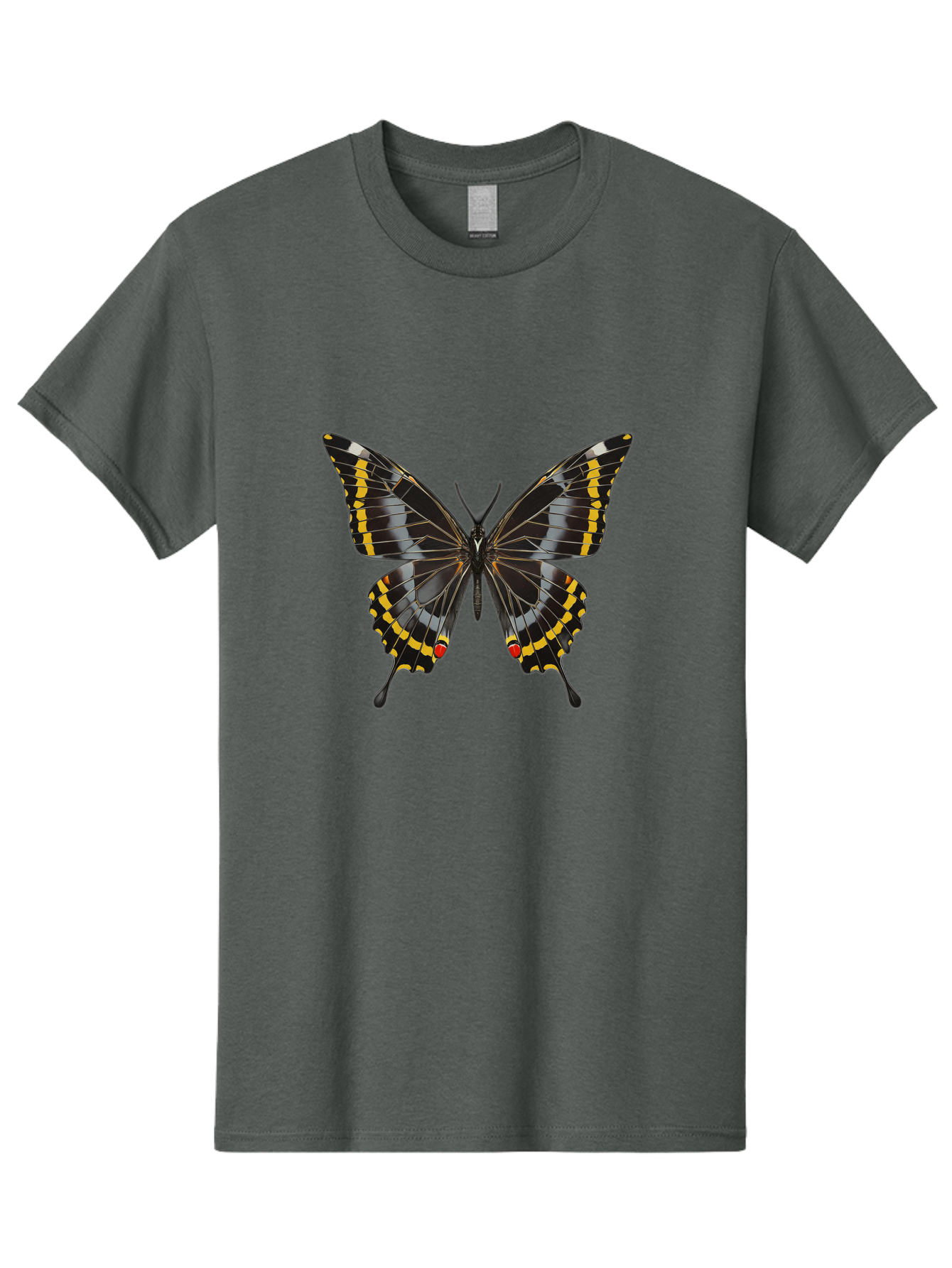 Butterfly-3 Men'S Graphic Tee, 100% Cotton, Comfortable Casual Summer Wear, Machine Washable, Vintage Camera, Old Camera, Antique Camera, Black Camera, Classic Photography, Photography Equipment, Nostalgic Device, Film Camera, Camera Art Bak156