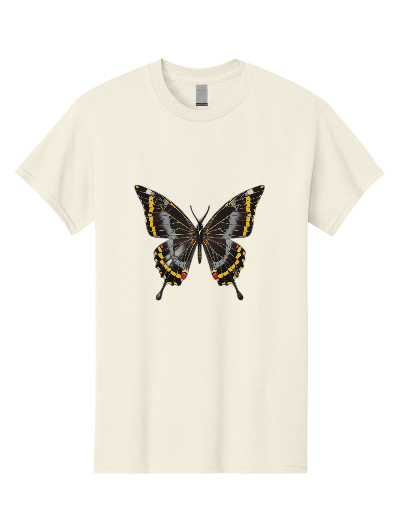 Butterfly-3 Men'S Graphic Tee, 100% Cotton, Comfortable Casual Summer Wear, Machine Washable, Vintage Camera, Old Camera, Antique Camera, Black Camera, Classic Photography, Photography Equipment, Nostalgic Device, Film Camera, Camera Art Bak156