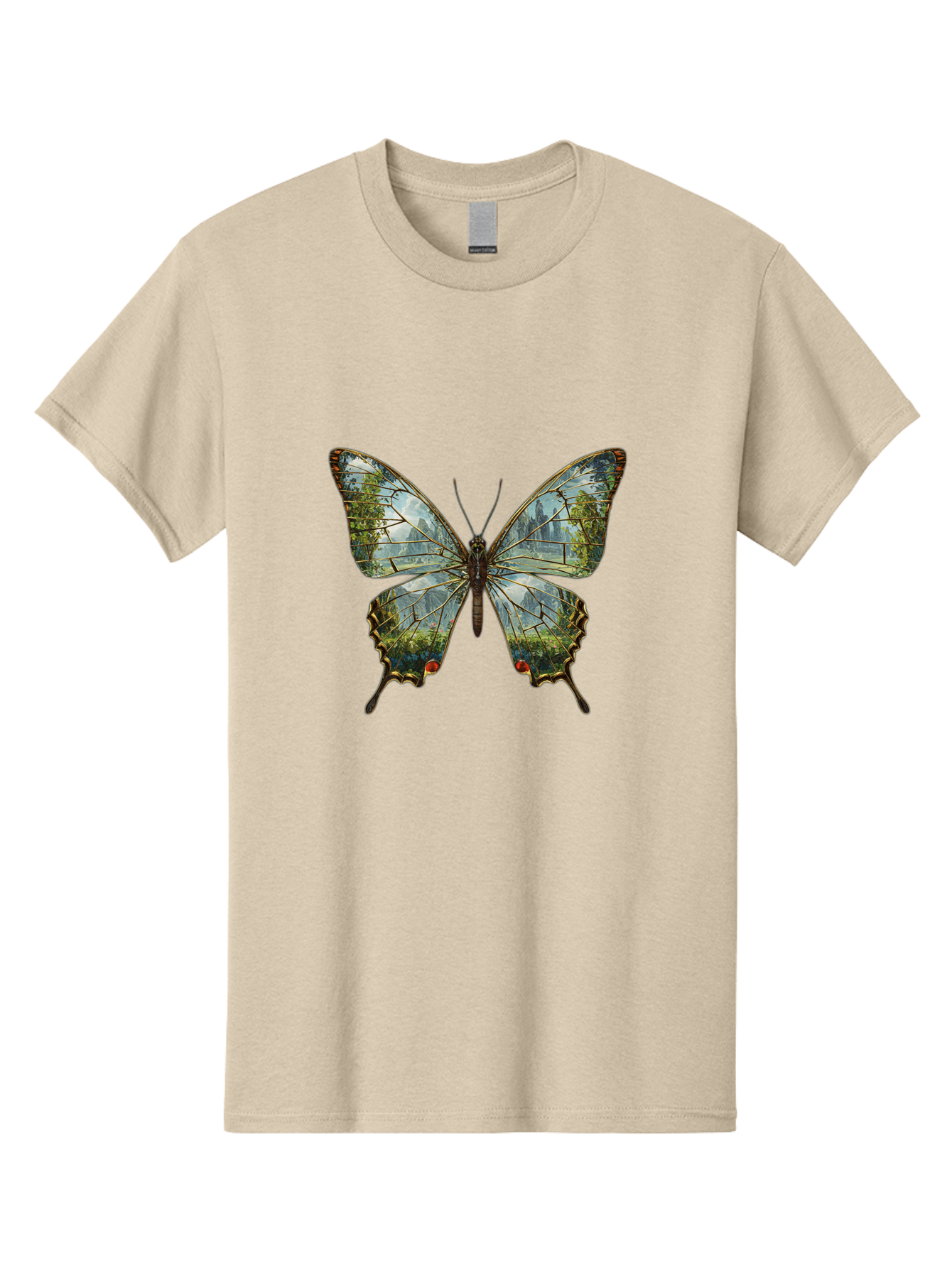 Butterfly-Cityscape Men'S Graphic Tee, 100% Cotton, Comfortable Casual Summer Wear, Machine Washable, Vintage Camera, Old Camera, Antique Camera, Black Camera, Classic Photography, Photography Equipment, Nostalgic Device, Film Camera, Bak160