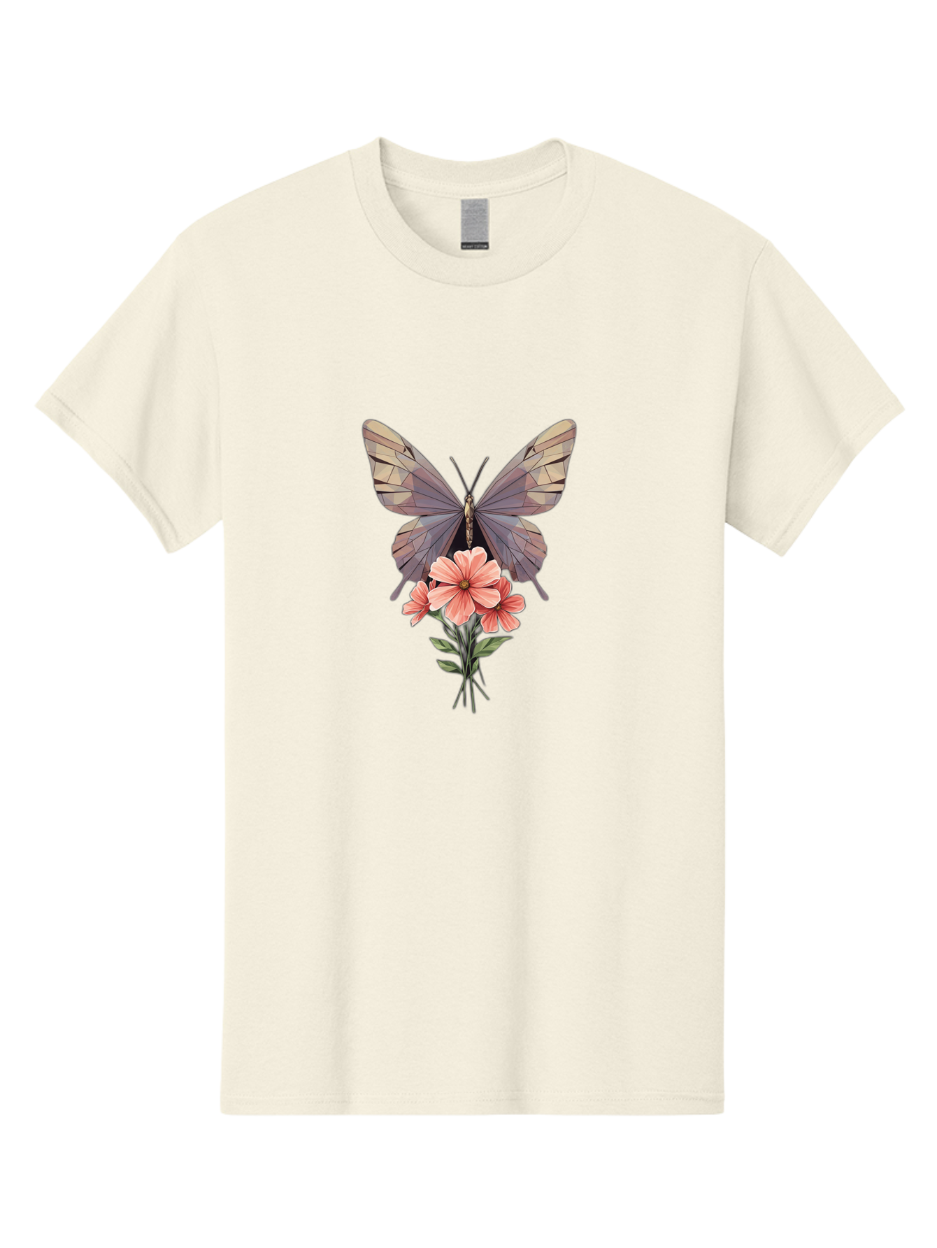 Butterfly-With-Flowers Men'S Graphic Tee, 100% Cotton, Comfortable Casual Summer Wear, Machine Washable, Vintage Camera, Old Camera, Antique Camera, Black Camera, Classic Photography, Photography Equipment, Nostalgic Device, Film Camera, Bak164