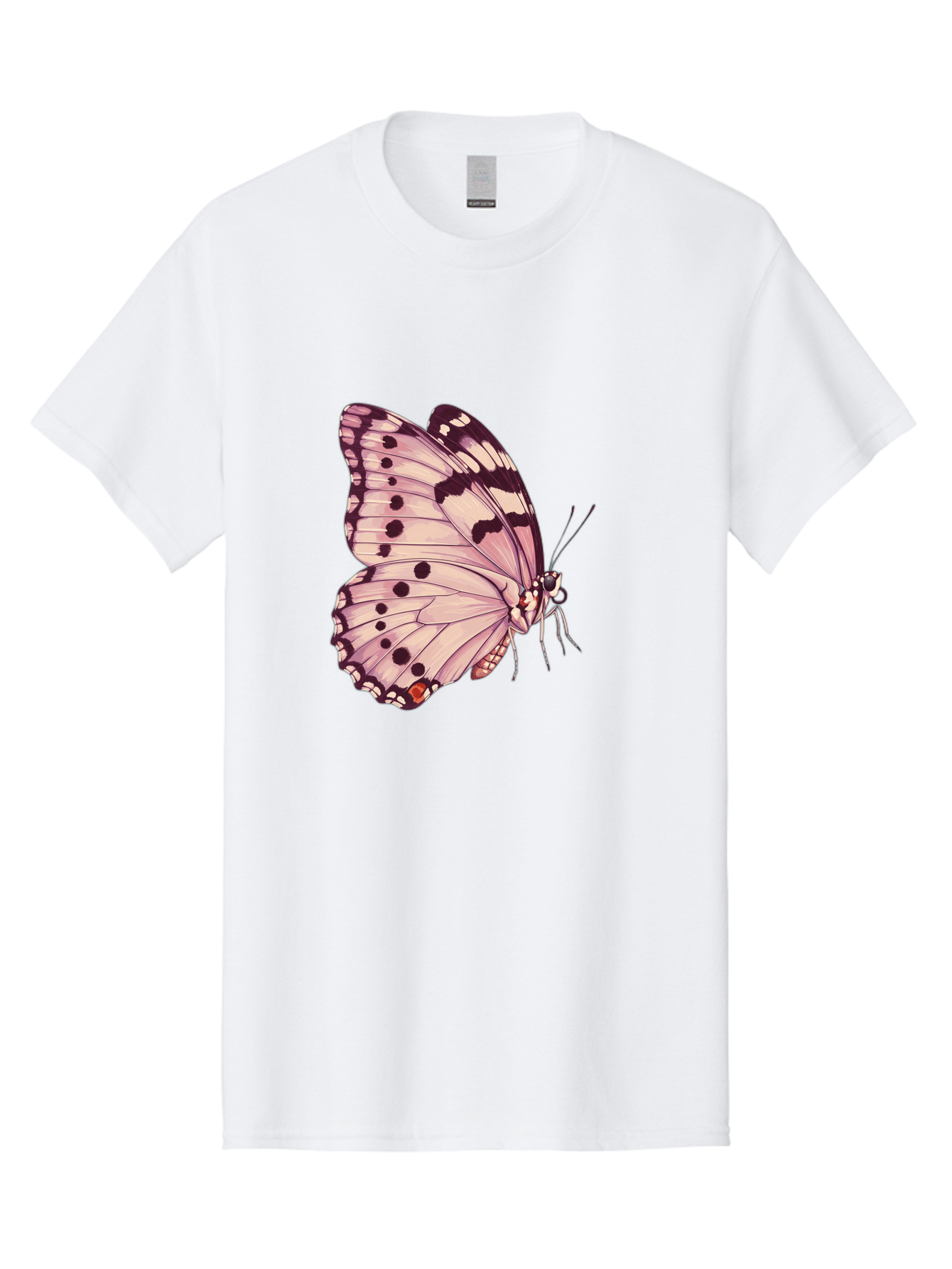 Butterfly Men'S Graphic Tee, 100% Cotton, Comfortable Casual Summer Wear, Machine Washable, Vintage Camera, Old Camera, Antique Camera, Black Camera, Classic Photography, Photography Equipment, Nostalgic Device, Film Camera, Camera Art Bak165