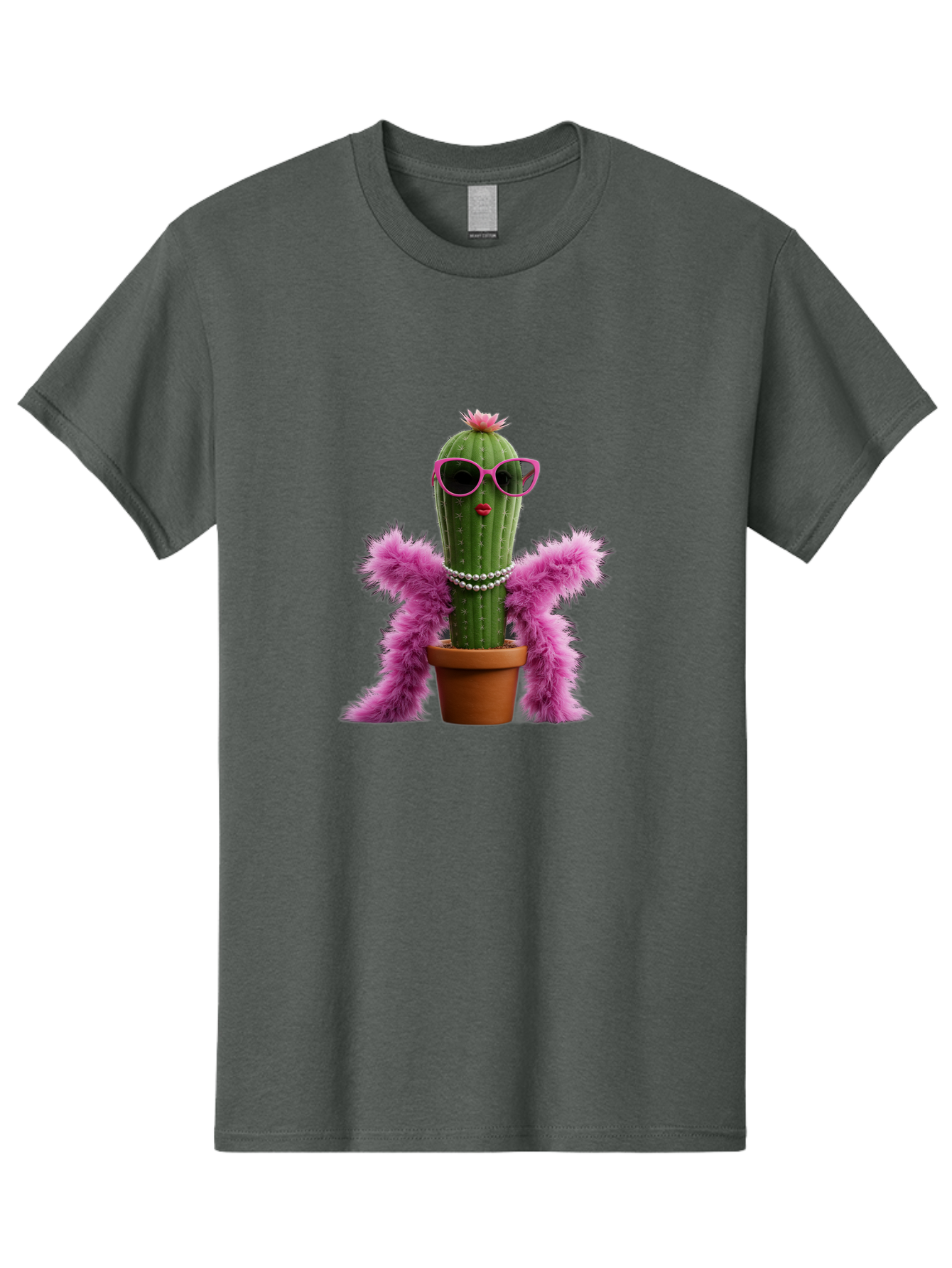 Cactus-With-Pink-Sunglasses Men'S Graphic Tee, 100% Cotton, Comfortable Casual Summer Wear, Machine Washable, Vintage Camera, Old Camera, Antique Camera, Black Camera, Classic Photography, Photography Equipment, Nostalgic Device, Film Camera, Bak167