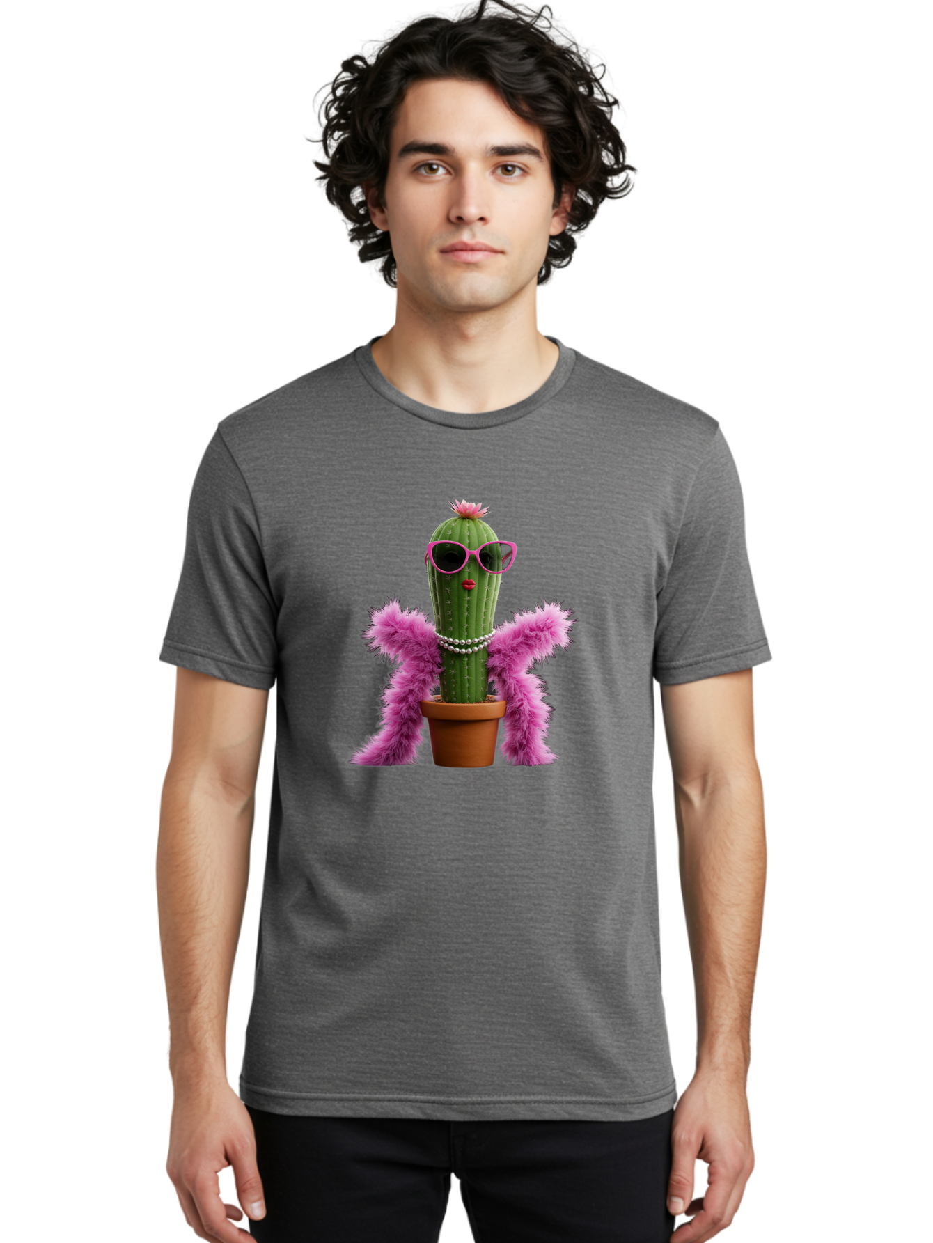 Cactus-With-Pink-Sunglasses Men'S Graphic Tee, 100% Cotton, Comfortable Casual Summer Wear, Machine Washable, Vintage Camera, Old Camera, Antique Camera, Black Camera, Classic Photography, Photography Equipment, Nostalgic Device, Film Camera, Bak167
