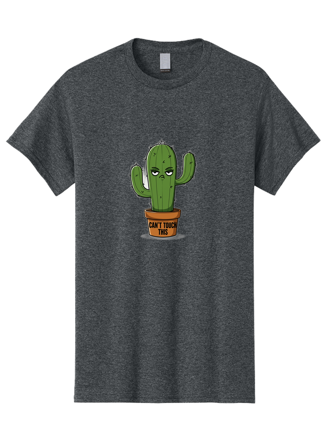 Can-T-Touch-This-Cactus-1 Men'S Graphic Tee, 100% Cotton, Comfortable Casual Summer Wear, Machine Washable, Vintage Camera, Old Camera, Antique Camera, Black Camera, Classic Photography, Photography Equipment, Nostalgic Device, Film Camera, Bak169