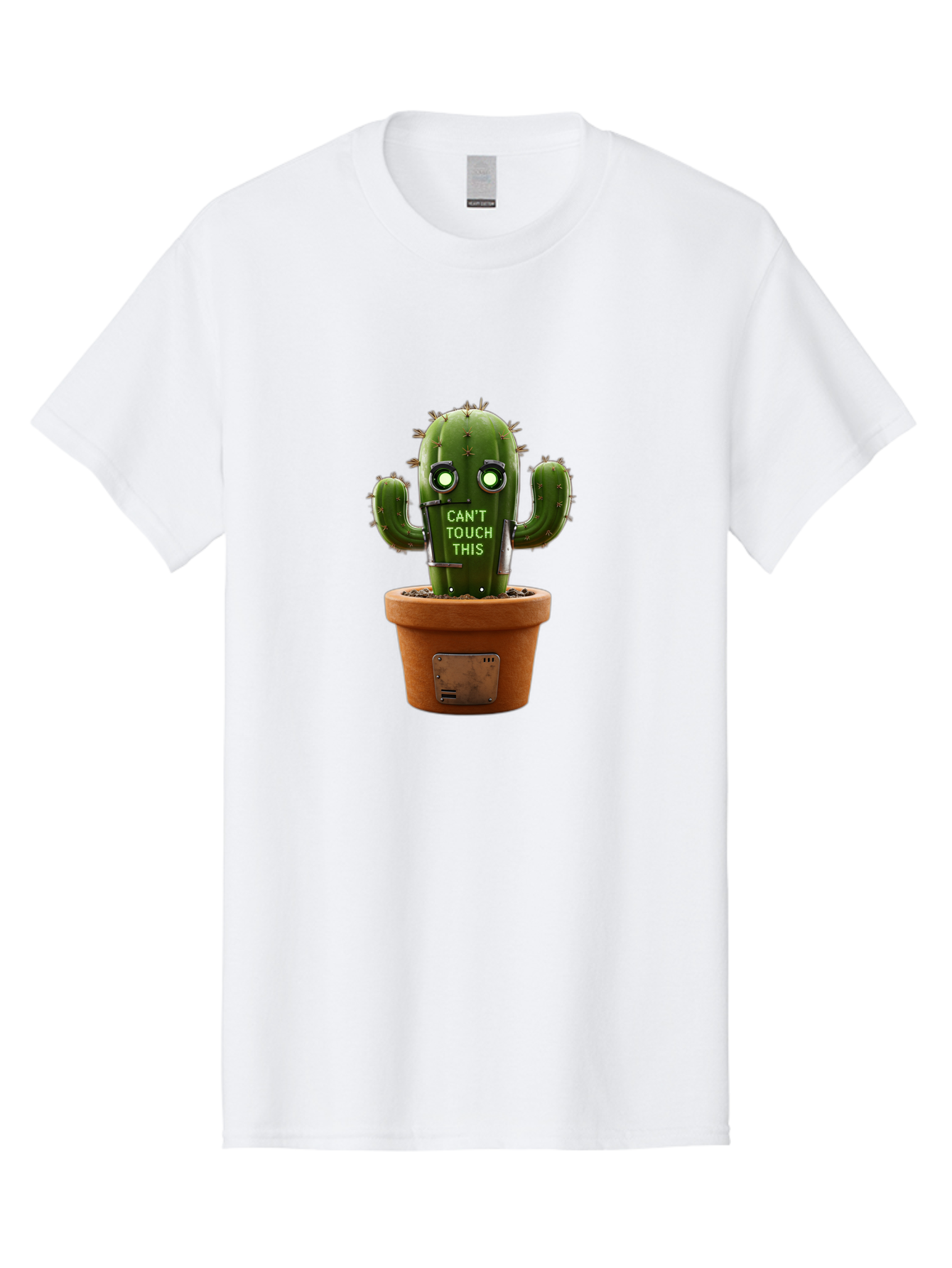 Can-T-Touch-This-Cactus-3 Men'S Graphic Tee, 100% Cotton, Comfortable Casual Summer Wear, Machine Washable, Vintage Camera, Old Camera, Antique Camera, Black Camera, Classic Photography, Photography Equipment, Nostalgic Device, Film Camera, Bak171