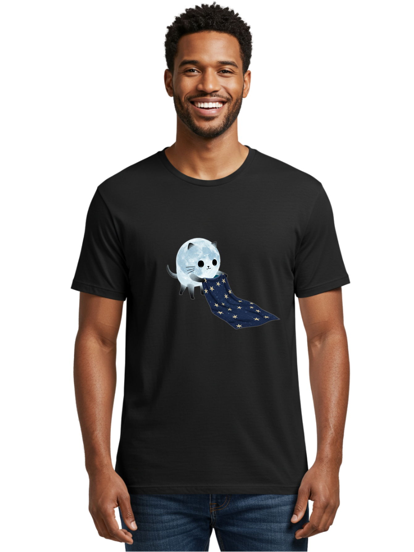 Cat-And-Moon Men'S Graphic Tee, 100% Cotton, Comfortable Casual Summer Wear, Machine Washable, Vintage Camera, Old Camera, Antique Camera, Black Camera, Classic Photography, Photography Equipment, Nostalgic Device, Film Camera, Camera Art Bak183