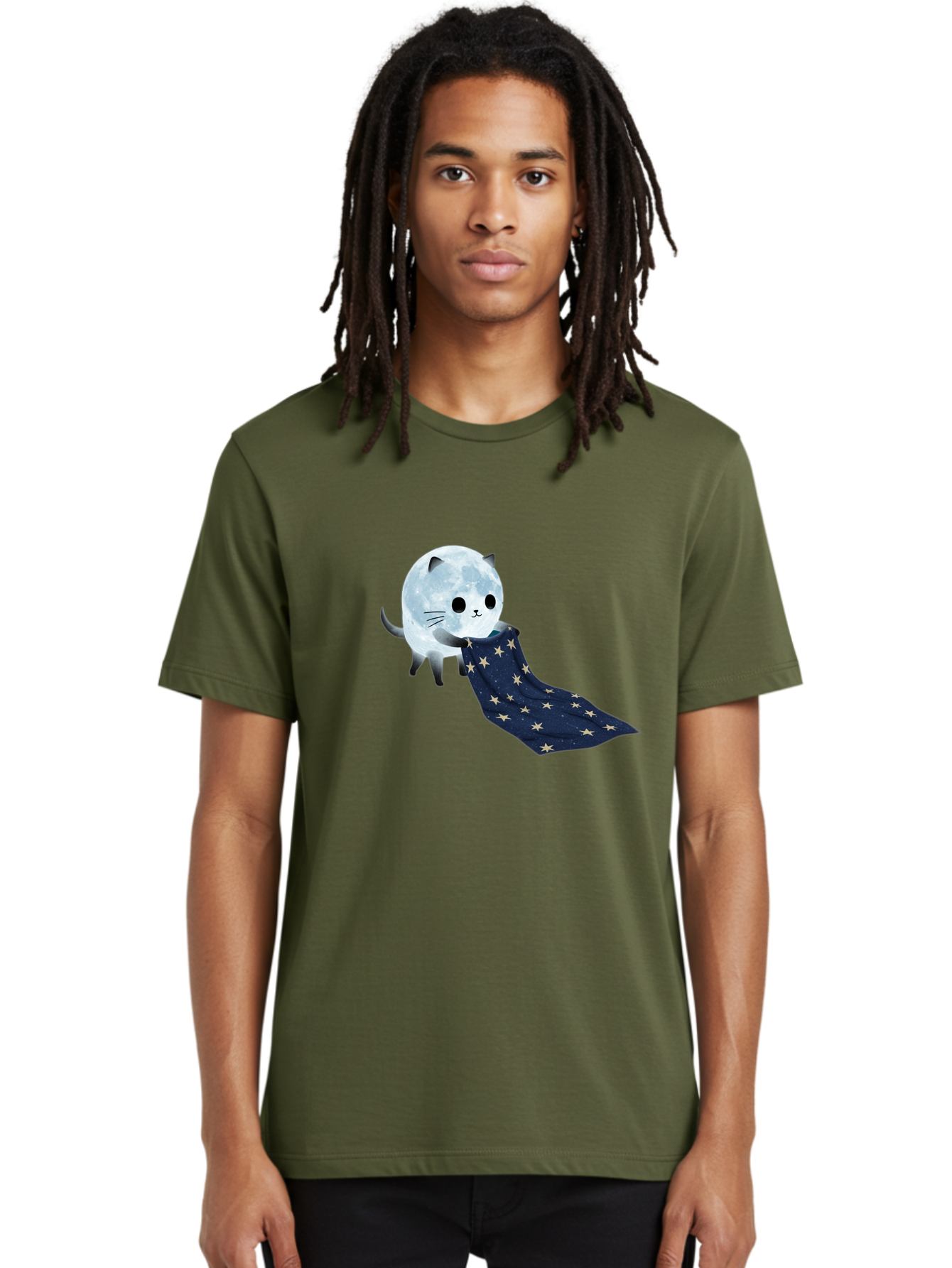 Cat-And-Moon Men'S Graphic Tee, 100% Cotton, Comfortable Casual Summer Wear, Machine Washable, Vintage Camera, Old Camera, Antique Camera, Black Camera, Classic Photography, Photography Equipment, Nostalgic Device, Film Camera, Camera Art Bak183