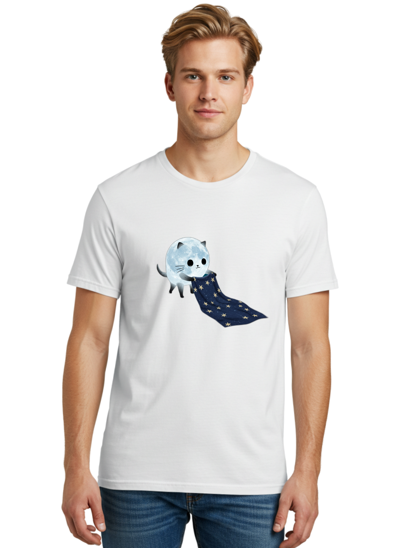 Cat-And-Moon Men'S Graphic Tee, 100% Cotton, Comfortable Casual Summer Wear, Machine Washable, Vintage Camera, Old Camera, Antique Camera, Black Camera, Classic Photography, Photography Equipment, Nostalgic Device, Film Camera, Camera Art Bak183