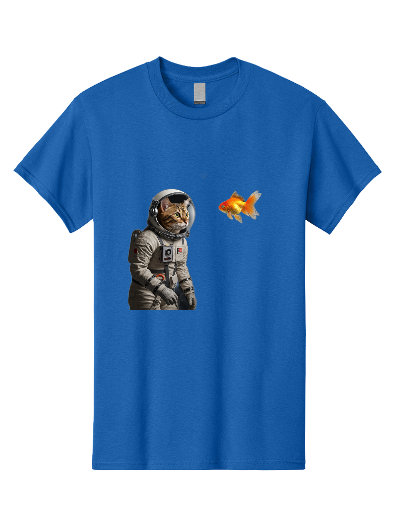 Cat-Astronaut-2 Men'S Graphic Tee, 100% Cotton, Comfortable Casual Summer Wear, Machine Washable, Vintage Camera, Old Camera, Antique Camera, Black Camera, Classic Photography, Photography Equipment, Nostalgic Device, Film Camera, Camera Art Bak190