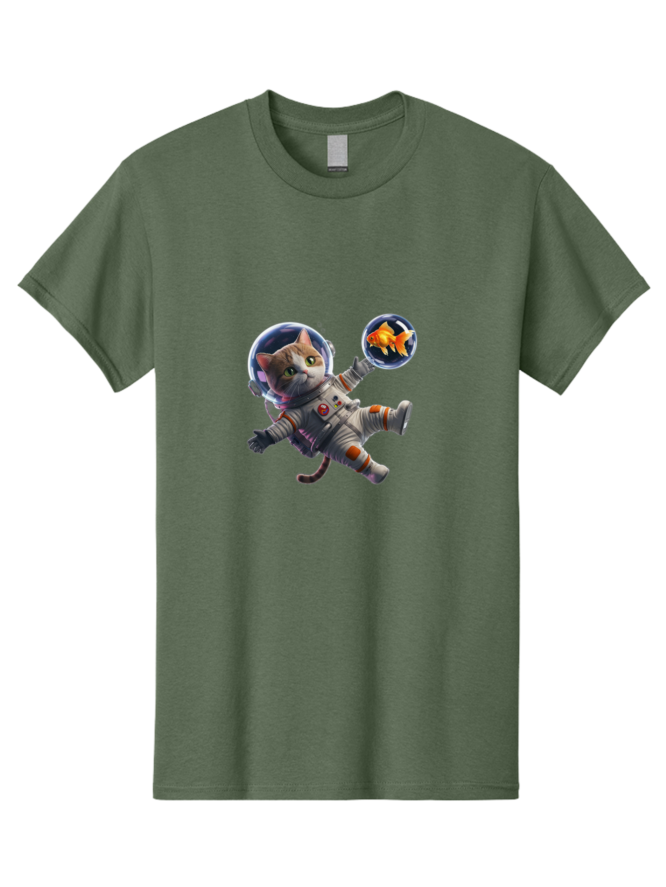 Cat-Astronaut Men'S Graphic Tee, 100% Cotton, Comfortable Casual Summer Wear, Machine Washable, Vintage Camera, Old Camera, Antique Camera, Black Camera, Classic Photography, Photography Equipment, Nostalgic Device, Film Camera, Camera Art Bak191