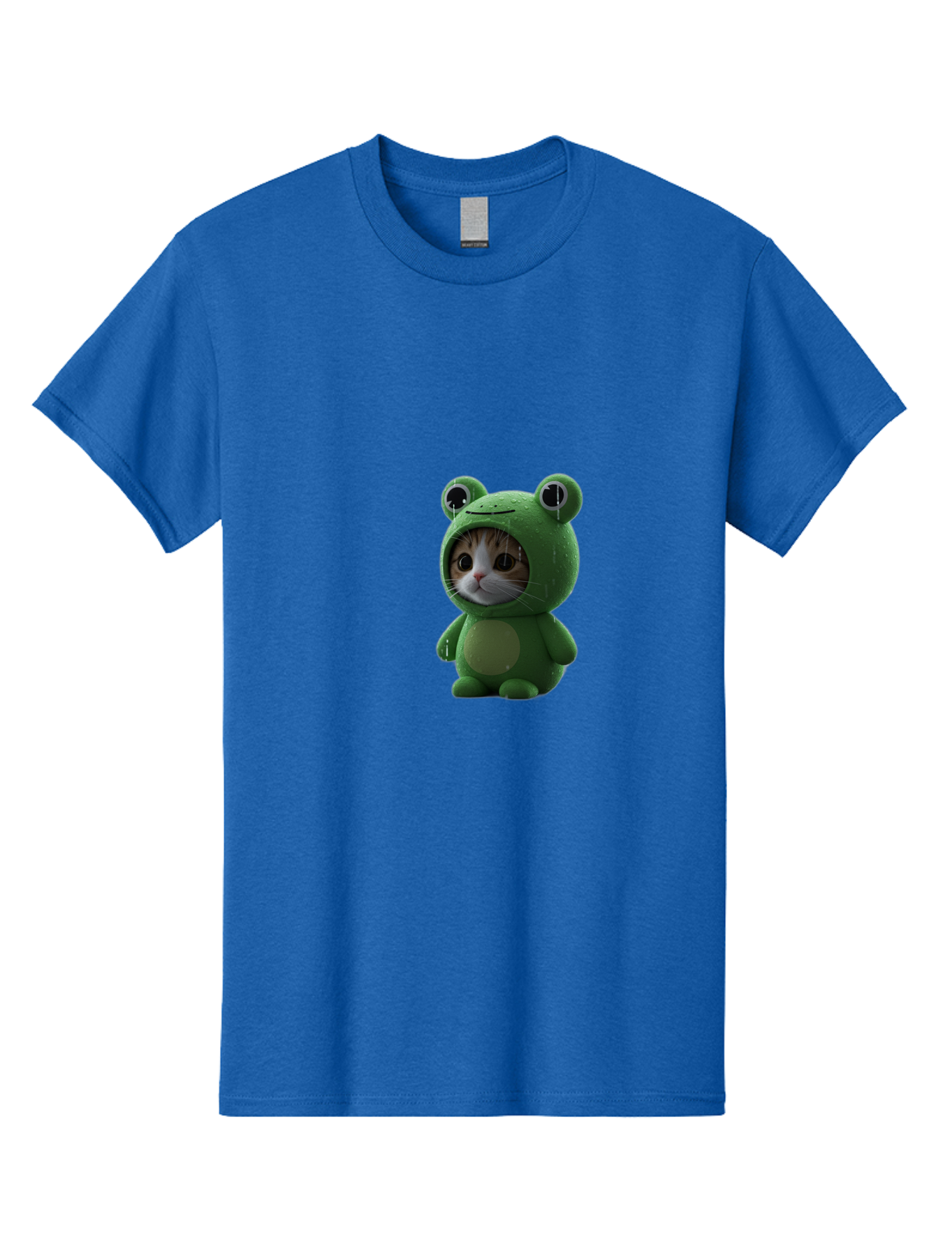 Cat-In-Frog-Costume-2 Men'S Graphic Tee, 100% Cotton, Comfortable Casual Summer Wear, Machine Washable, Vintage Camera, Old Camera, Antique Camera, Black Camera, Classic Photography, Photography Equipment, Nostalgic Device, Film Camera, Bak199