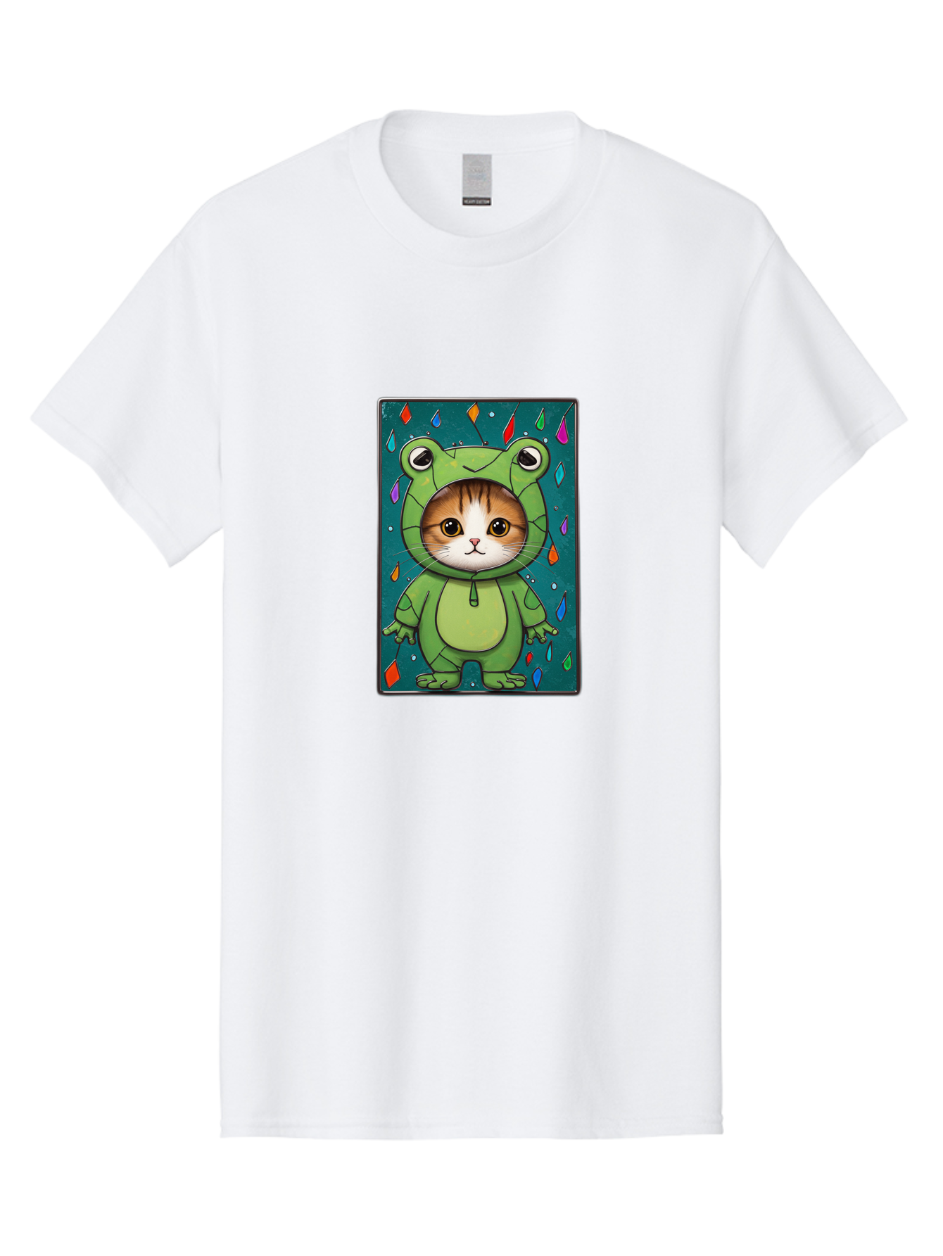 Cat-In-Frog-Costume-6 Men'S Graphic Tee, 100% Cotton, Comfortable Casual Summer Wear, Machine Washable, Vintage Camera, Old Camera, Antique Camera, Black Camera, Classic Photography, Photography Equipment, Nostalgic Device, Film Camera, Bak203