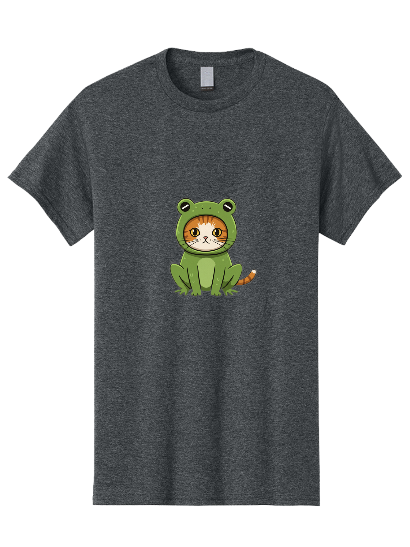 Cat-In-Frog-Costume-7 Men'S Graphic Tee, 100% Cotton, Comfortable Casual Summer Wear, Machine Washable, Vintage Camera, Old Camera, Antique Camera, Black Camera, Classic Photography, Photography Equipment, Nostalgic Device, Film Camera, Bak204
