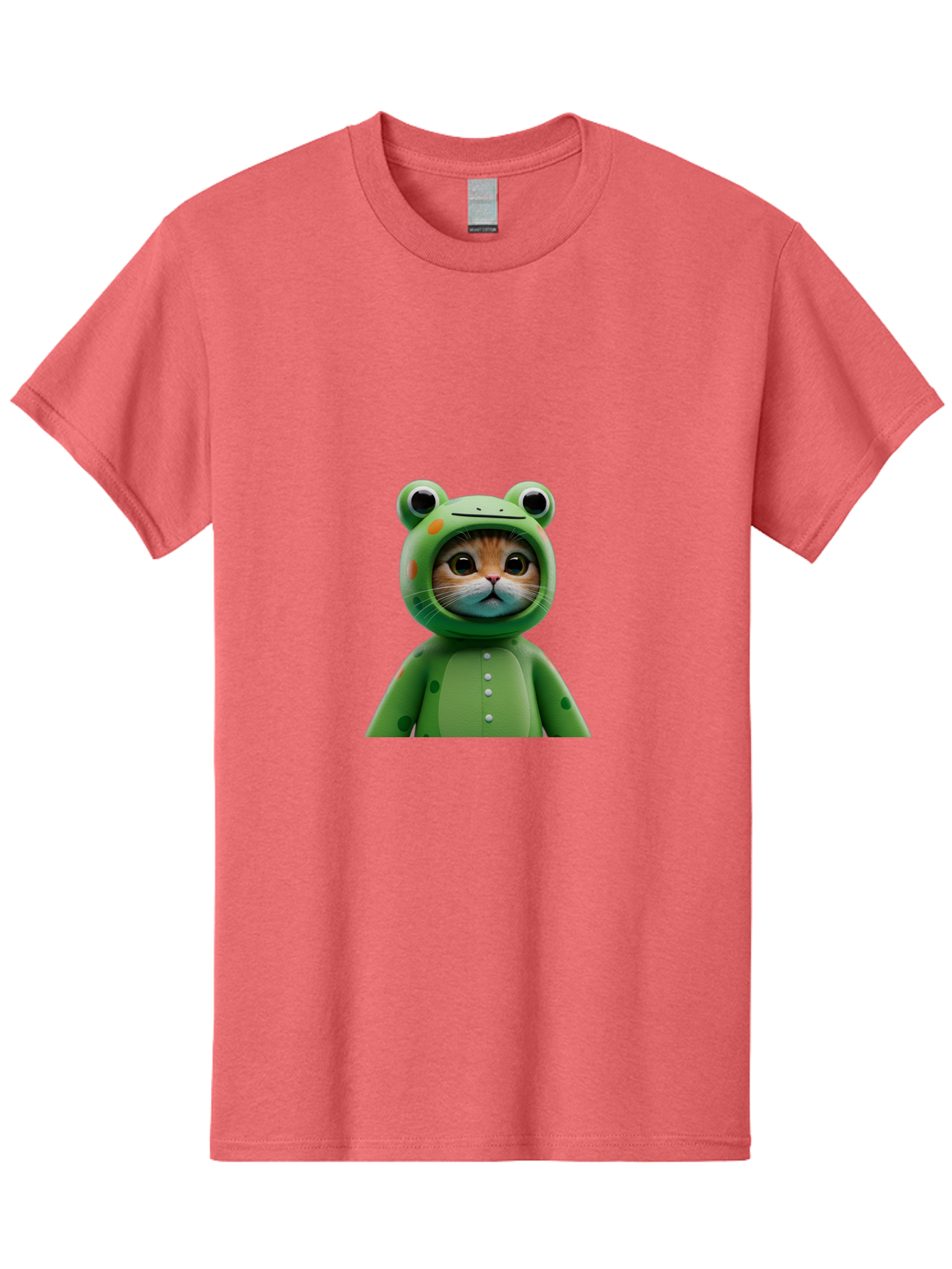 Cat-In-Frog-Costume Men'S Graphic Tee, 100% Cotton, Comfortable Casual Summer Wear, Machine Washable, Vintage Camera, Old Camera, Antique Camera, Black Camera, Classic Photography, Photography Equipment, Nostalgic Device, Film Camera, Bak205