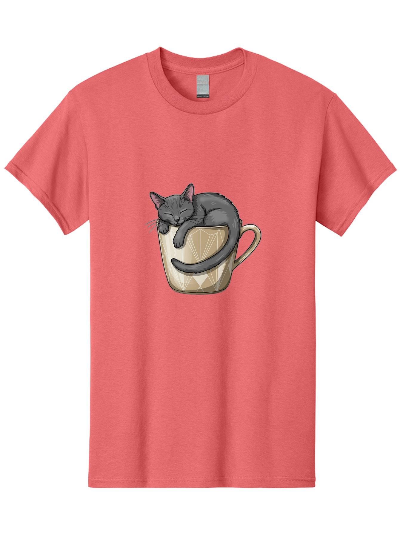 Cat-In-Tea-Cup Men'S Graphic Tee, 100% Cotton, Comfortable Casual Summer Wear, Machine Washable, Vintage Camera, Old Camera, Antique Camera, Black Camera, Classic Photography, Photography Equipment, Nostalgic Device, Film Camera, Camera Art Bak211