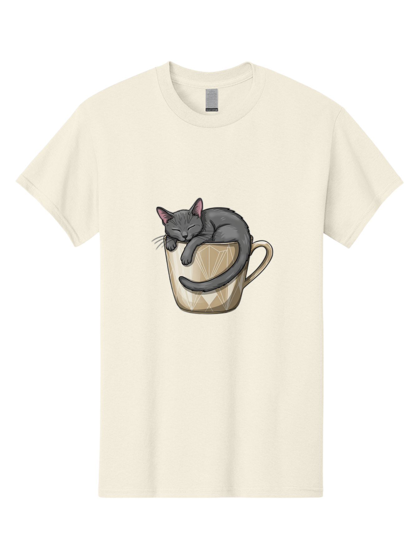 Cat-In-Tea-Cup Men'S Graphic Tee, 100% Cotton, Comfortable Casual Summer Wear, Machine Washable, Vintage Camera, Old Camera, Antique Camera, Black Camera, Classic Photography, Photography Equipment, Nostalgic Device, Film Camera, Camera Art Bak211