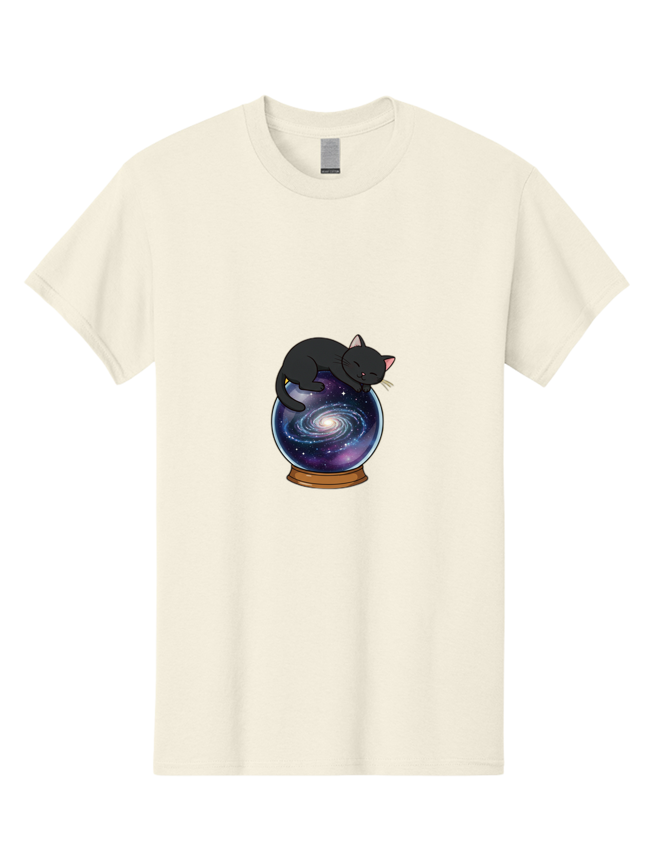 Cat-On-Crystal-Ball-1 Men'S Graphic Tee, 100% Cotton, Comfortable Casual Summer Wear, Machine Washable, Vintage Camera, Old Camera, Antique Camera, Black Camera, Classic Photography, Photography Equipment, Nostalgic Device, Film Camera, Bak212