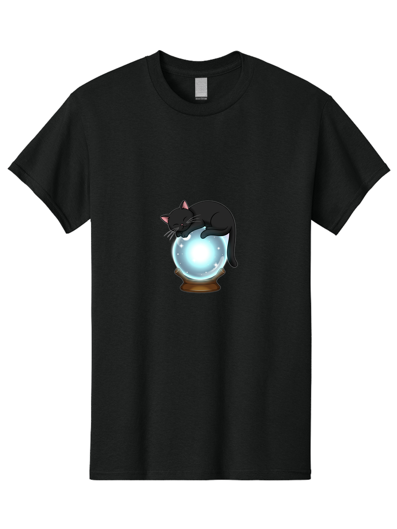 Cat-On-Crystal-Ball Men'S Graphic Tee, 100% Cotton, Comfortable Casual Summer Wear, Machine Washable, Vintage Camera, Old Camera, Antique Camera, Black Camera, Classic Photography, Photography Equipment, Nostalgic Device, Film Camera, Bak214