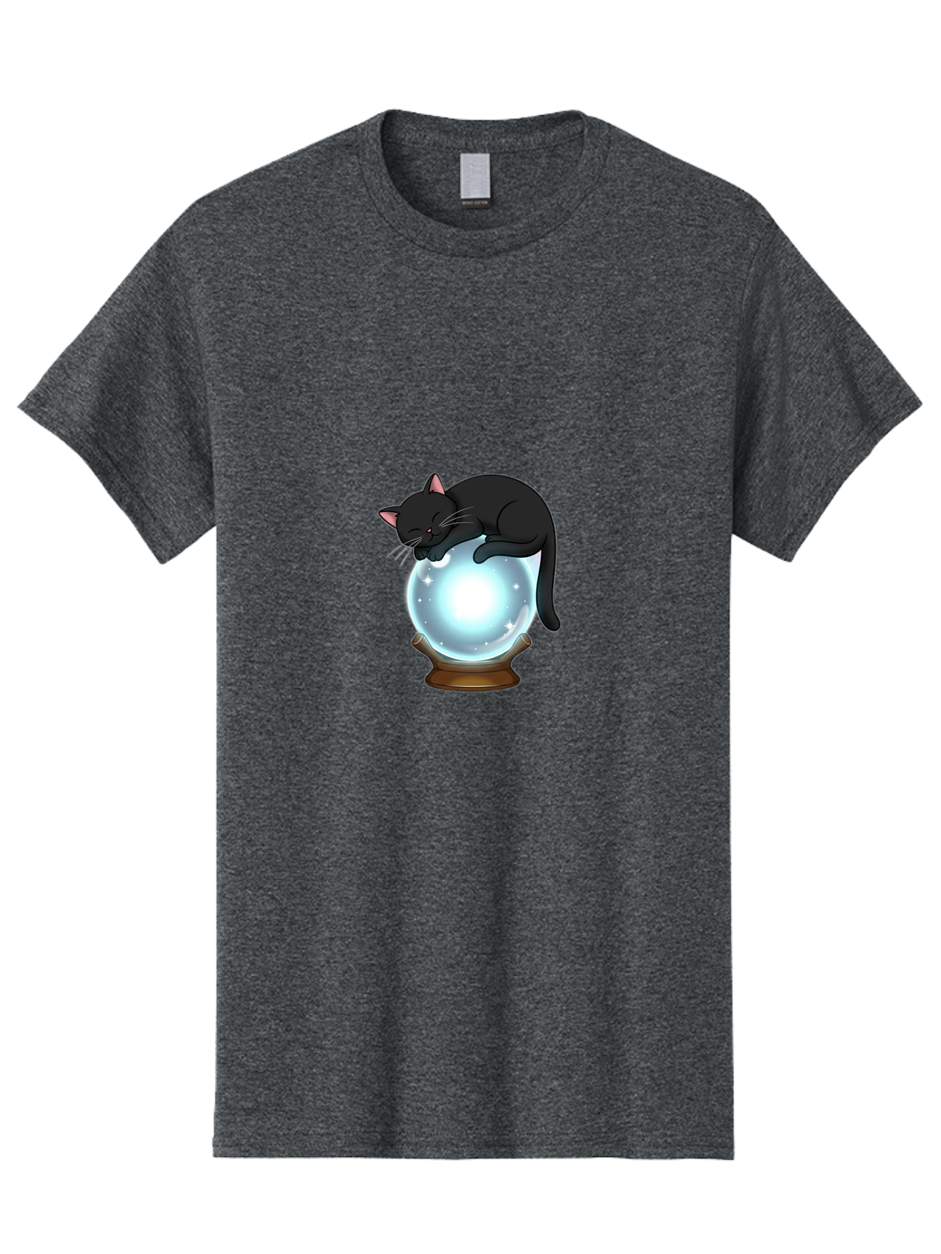 Cat-On-Crystal-Ball Men'S Graphic Tee, 100% Cotton, Comfortable Casual Summer Wear, Machine Washable, Vintage Camera, Old Camera, Antique Camera, Black Camera, Classic Photography, Photography Equipment, Nostalgic Device, Film Camera, Bak214