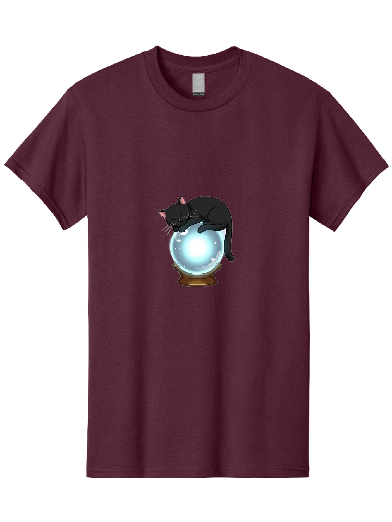 Cat-On-Crystal-Ball Men'S Graphic Tee, 100% Cotton, Comfortable Casual Summer Wear, Machine Washable, Vintage Camera, Old Camera, Antique Camera, Black Camera, Classic Photography, Photography Equipment, Nostalgic Device, Film Camera, Bak214