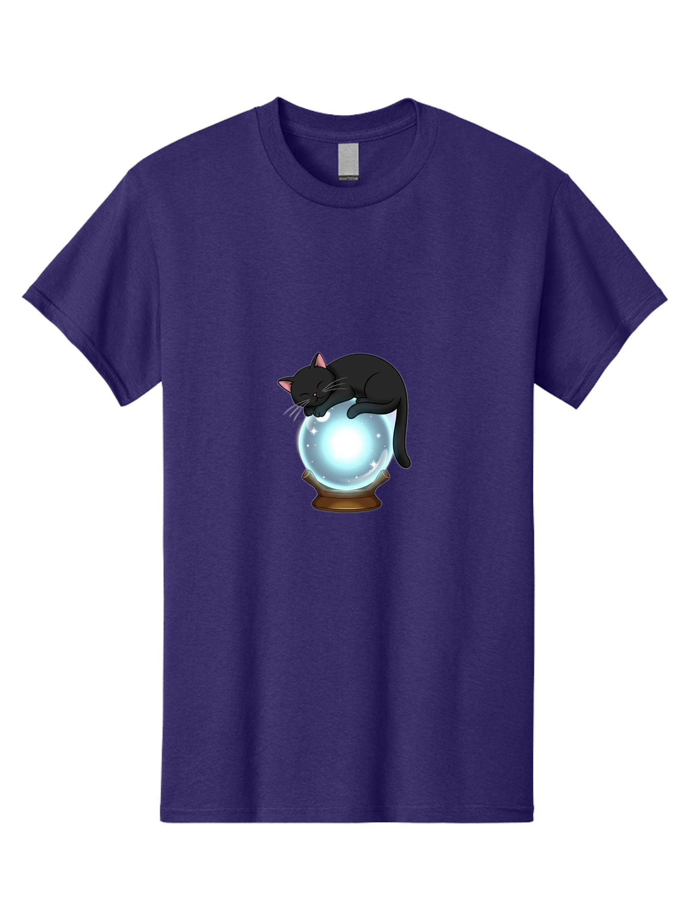 Cat-On-Crystal-Ball Men'S Graphic Tee, 100% Cotton, Comfortable Casual Summer Wear, Machine Washable, Vintage Camera, Old Camera, Antique Camera, Black Camera, Classic Photography, Photography Equipment, Nostalgic Device, Film Camera, Bak214