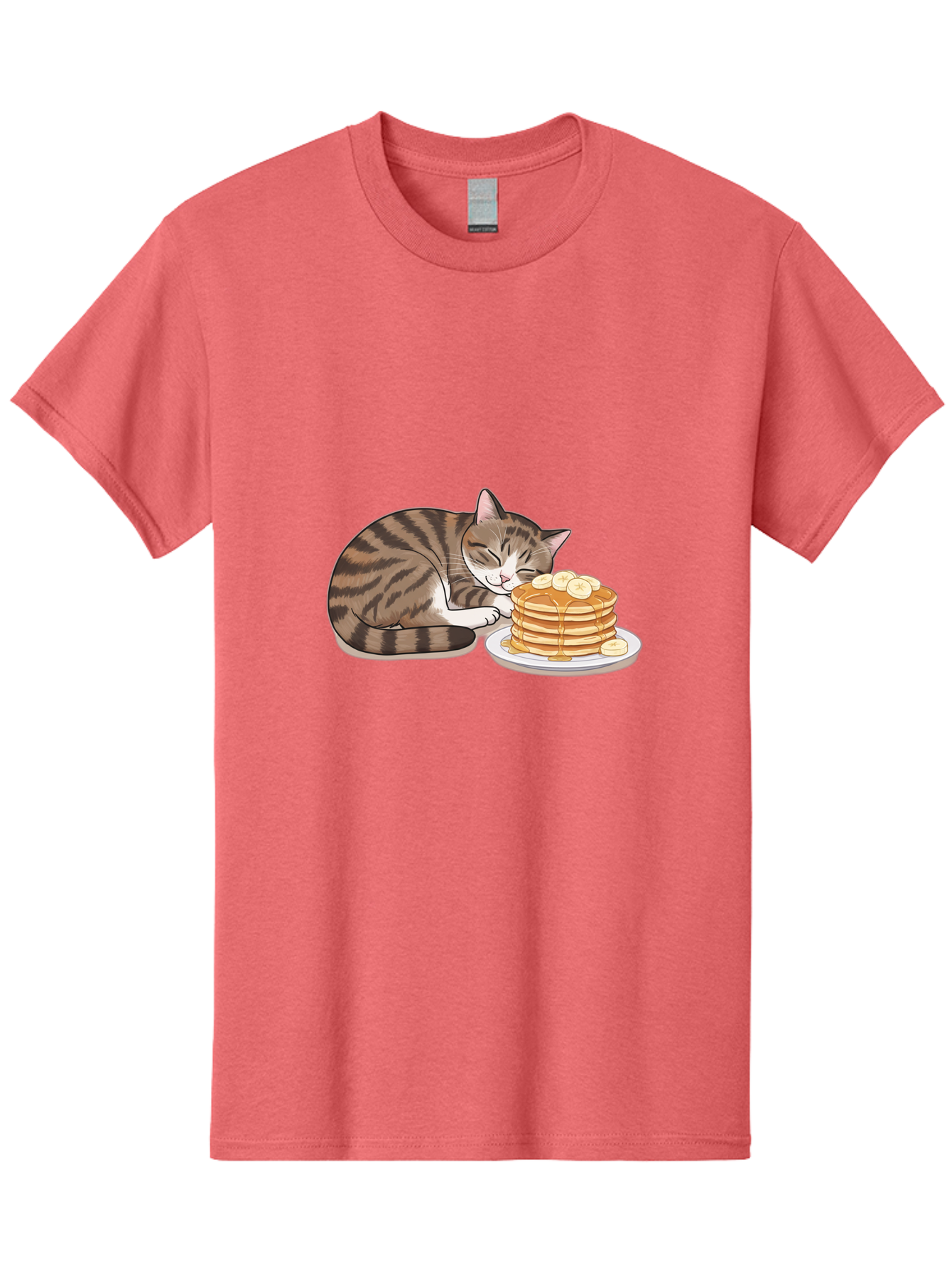 Cat-Pancakes Men'S Graphic Tee, 100% Cotton, Comfortable Casual Summer Wear, Machine Washable, Vintage Camera, Old Camera, Antique Camera, Black Camera, Classic Photography, Photography Equipment, Nostalgic Device, Film Camera, Camera Art Bak215