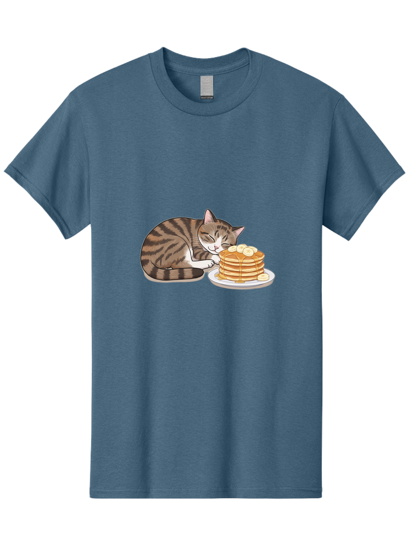 Cat-Pancakes Men'S Graphic Tee, 100% Cotton, Comfortable Casual Summer Wear, Machine Washable, Vintage Camera, Old Camera, Antique Camera, Black Camera, Classic Photography, Photography Equipment, Nostalgic Device, Film Camera, Camera Art Bak215
