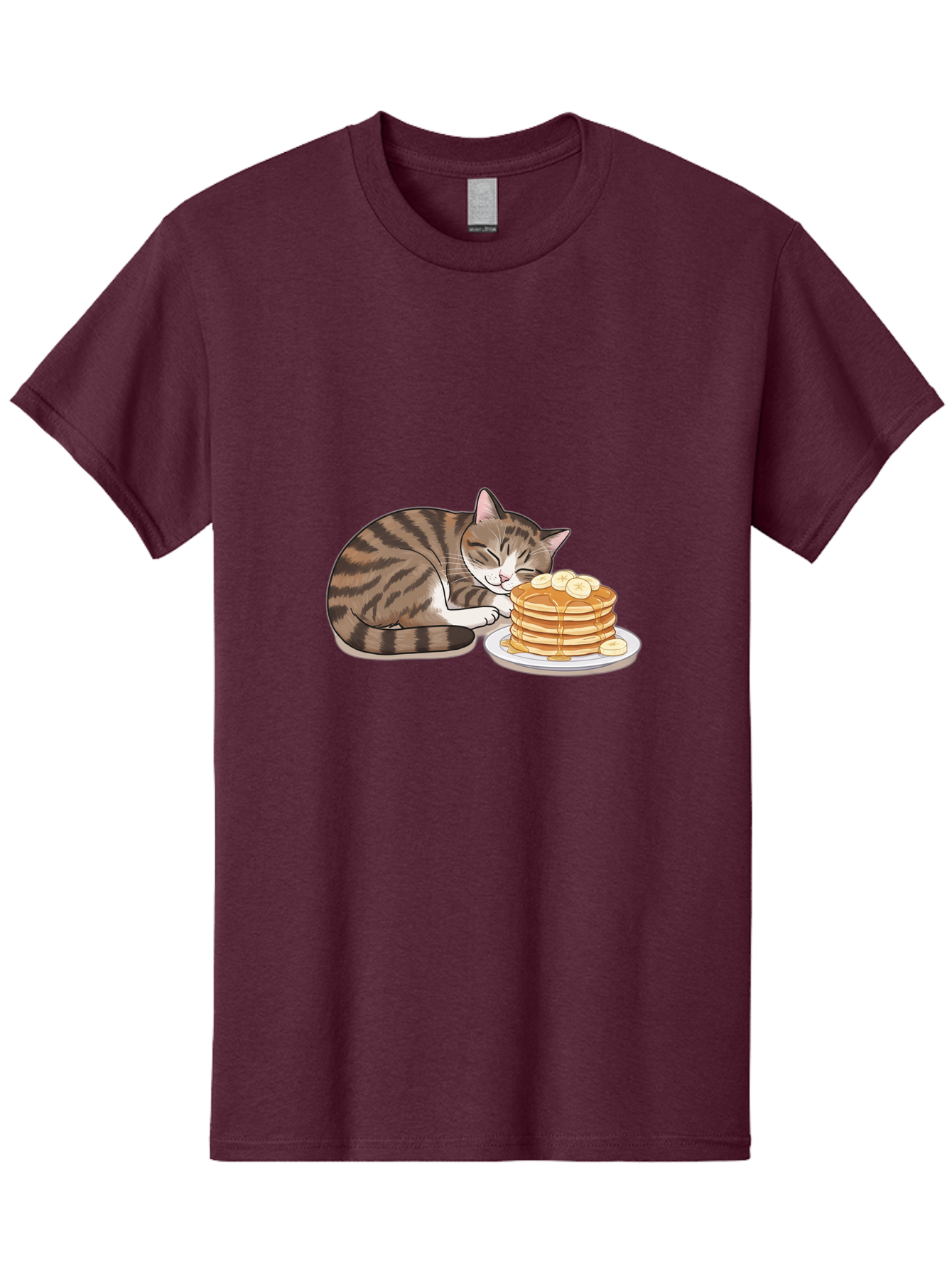 Cat-Pancakes Men'S Graphic Tee, 100% Cotton, Comfortable Casual Summer Wear, Machine Washable, Vintage Camera, Old Camera, Antique Camera, Black Camera, Classic Photography, Photography Equipment, Nostalgic Device, Film Camera, Camera Art Bak215