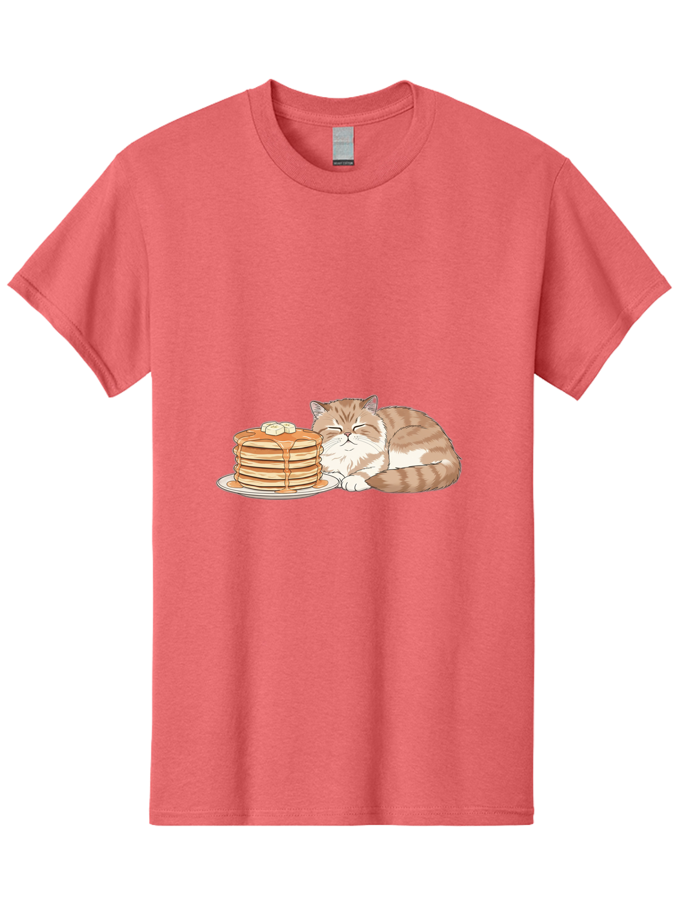 Cat-Sleeping-Beside-Pancakes Men'S Graphic Tee, 100% Cotton, Comfortable Casual Summer Wear, Machine Washable, Vintage Camera, Old Camera, Antique Camera, Black Camera, Classic Photography, Photography Equipment, Nostalgic Device, Film Camera, Bak216