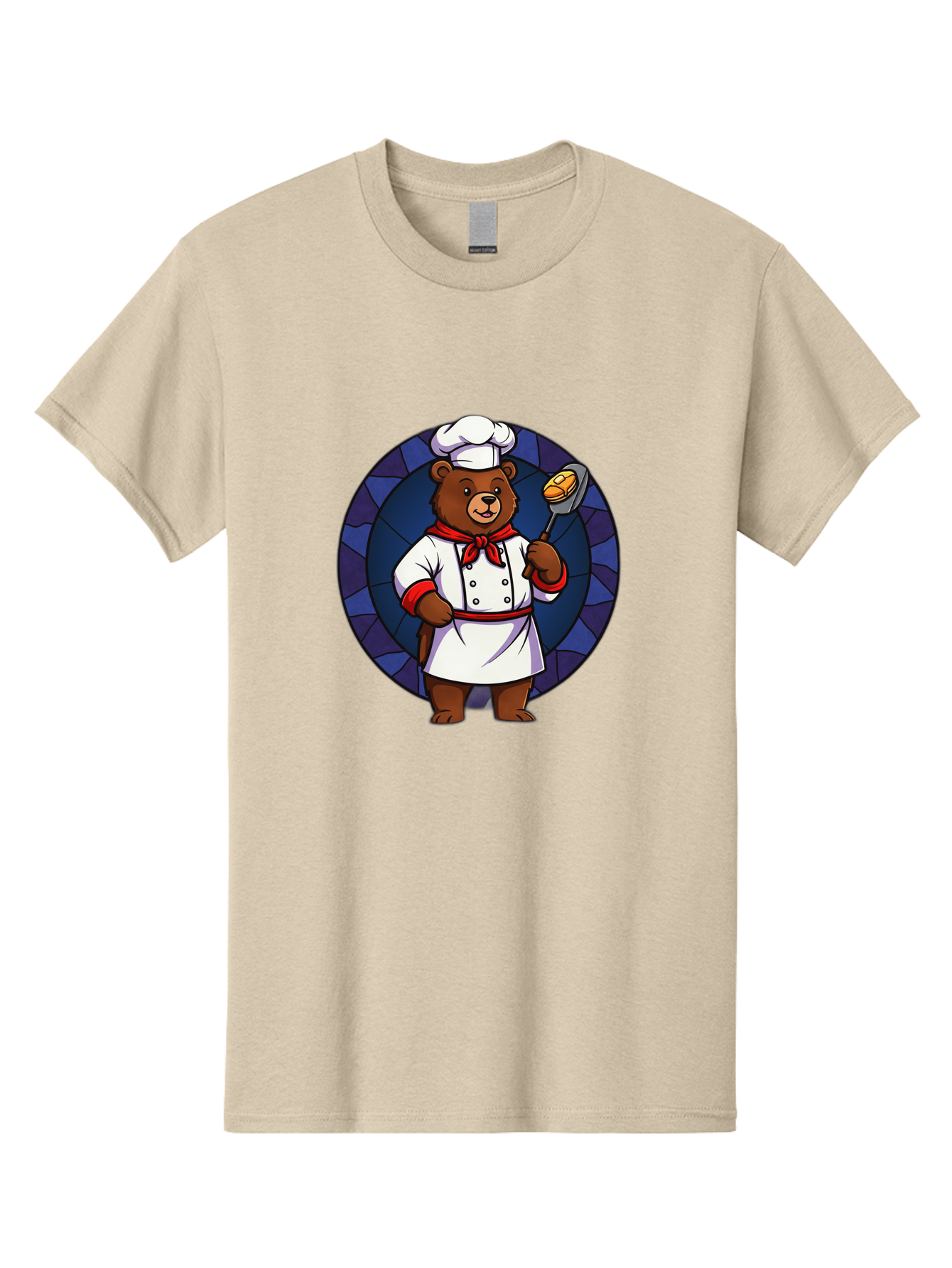 Chef-Bear-3 Men'S Graphic Tee, 100% Cotton, Comfortable Casual Summer Wear, Machine Washable, Vintage Camera, Old Camera, Antique Camera, Black Camera, Classic Photography, Photography Equipment, Nostalgic Device, Film Camera, Camera Art Bak232